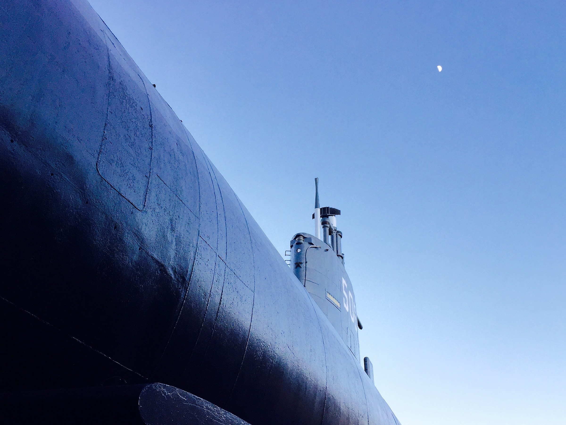 A submarine in Milan