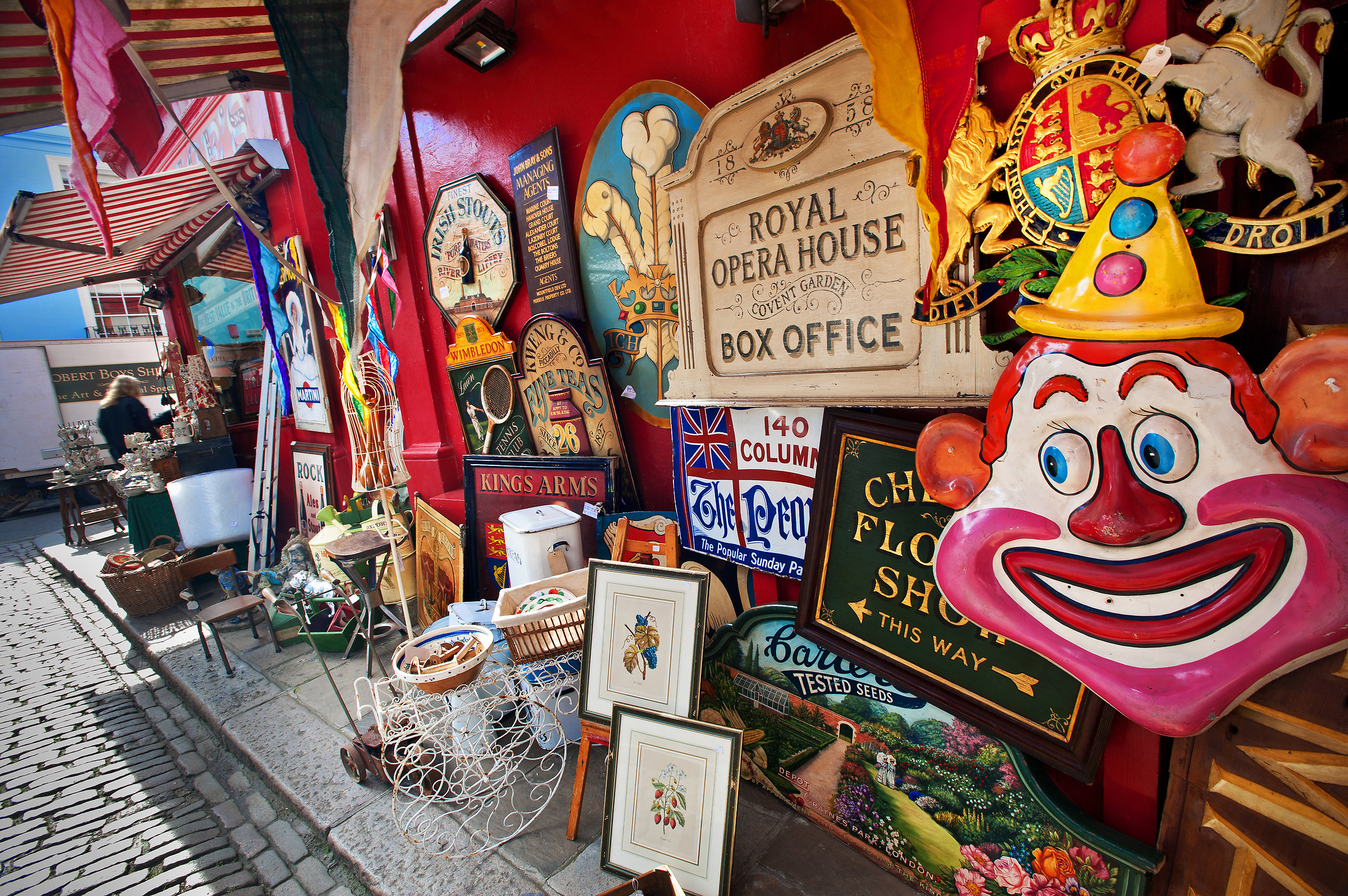 Vintage Sign Shop, Portobello Road