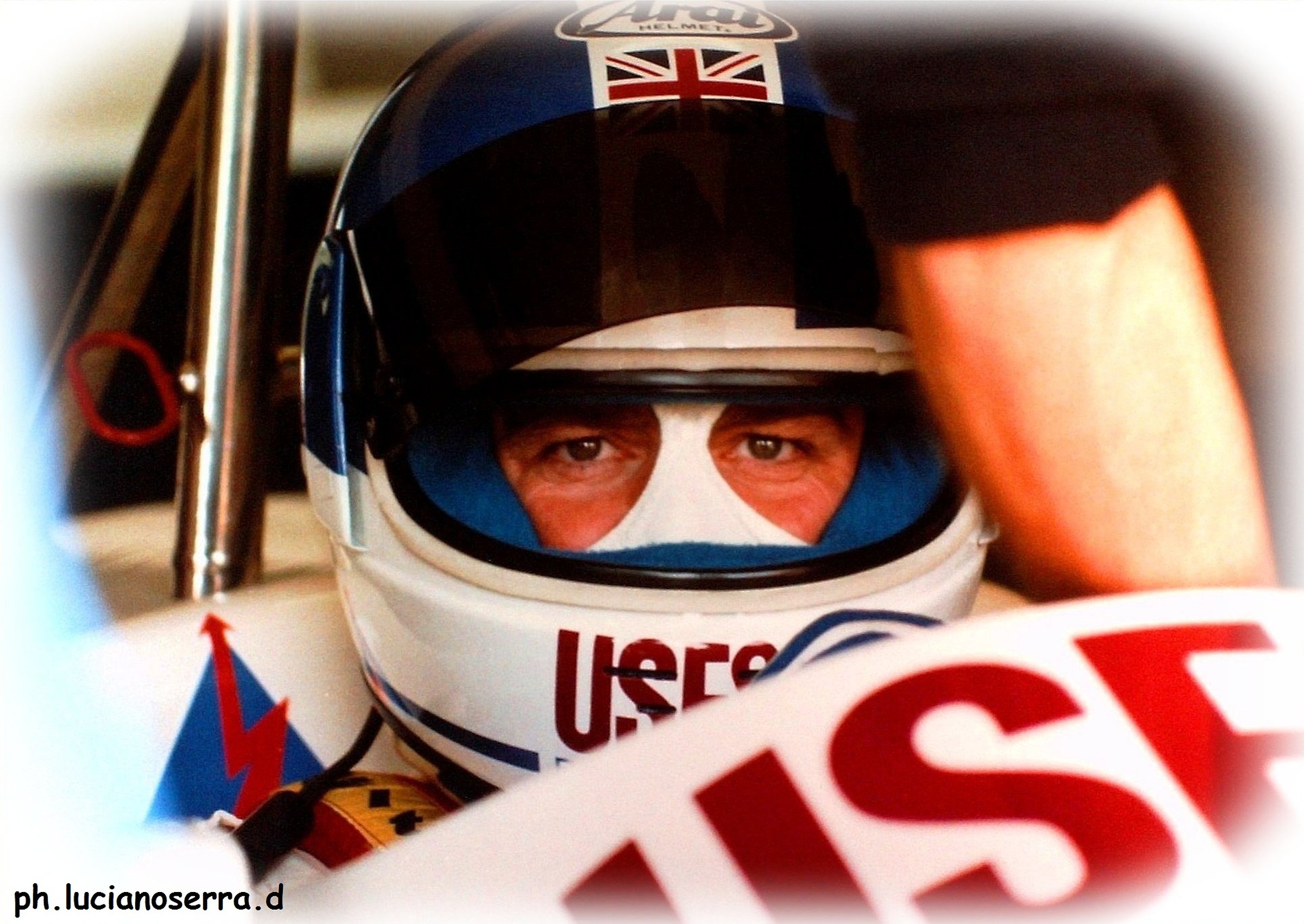 Derek Warwick pilot Arrow
