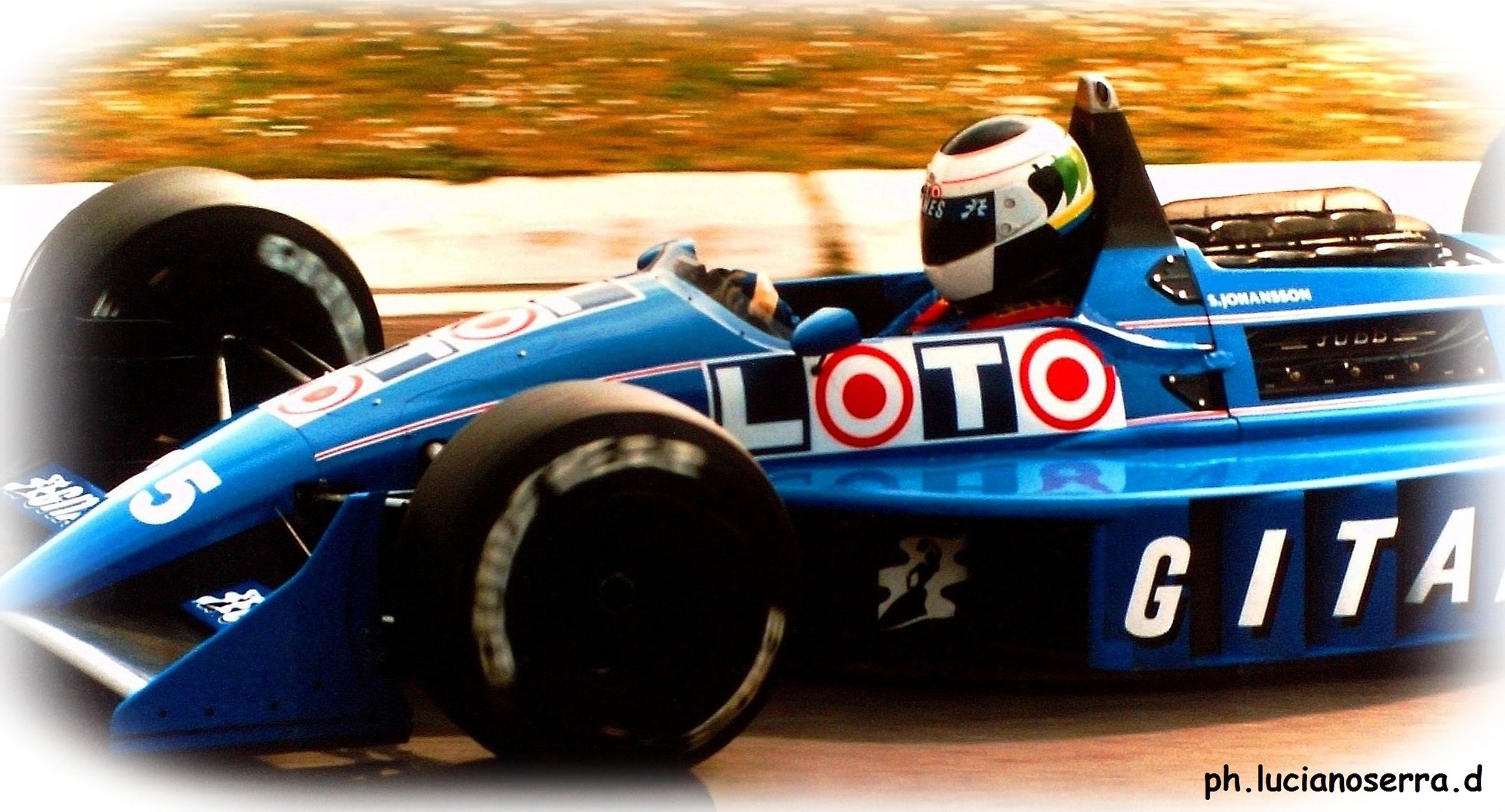 Stefan Johansson of Ligier