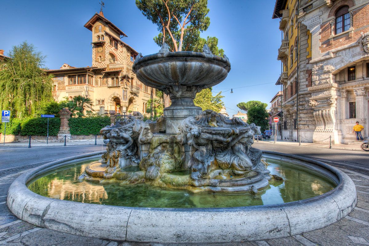 Fontana di Piazza Mincio, quartiere Coppedè in Roma