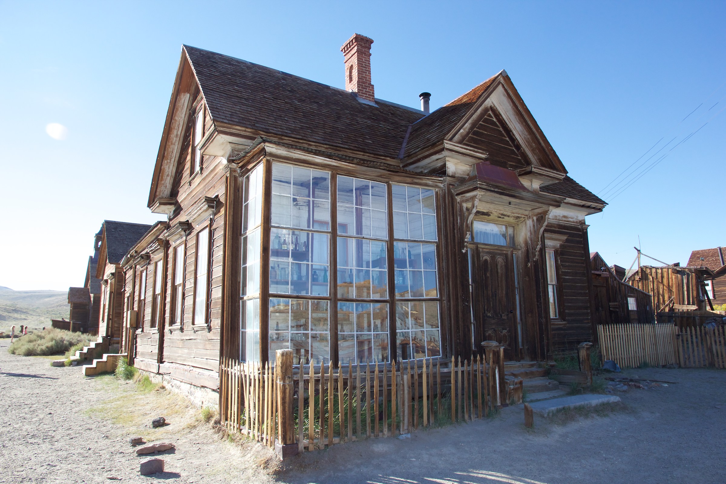 Abandoned village in the USA