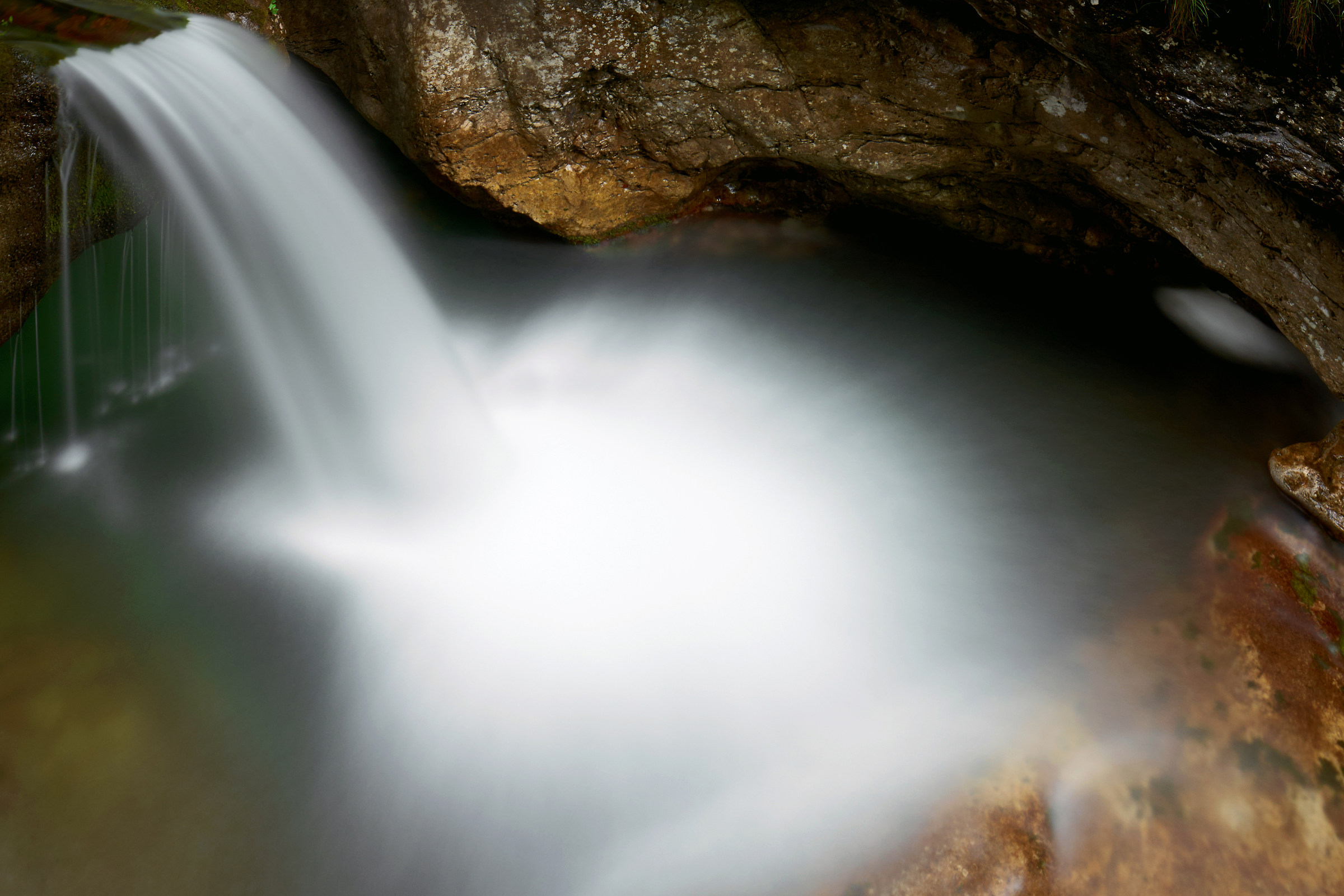 i salti d'acqua della Val Vertova