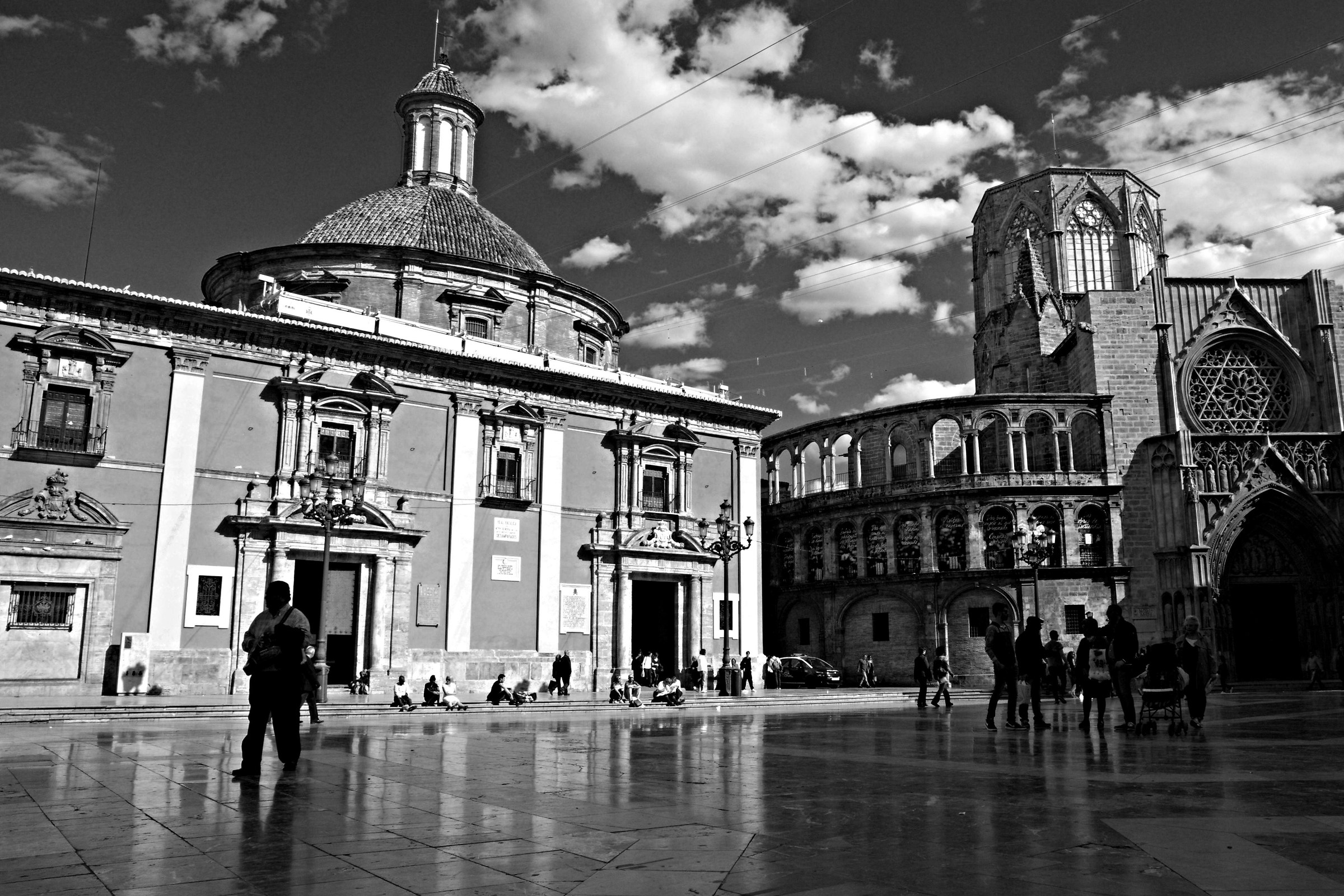 square in Valencia