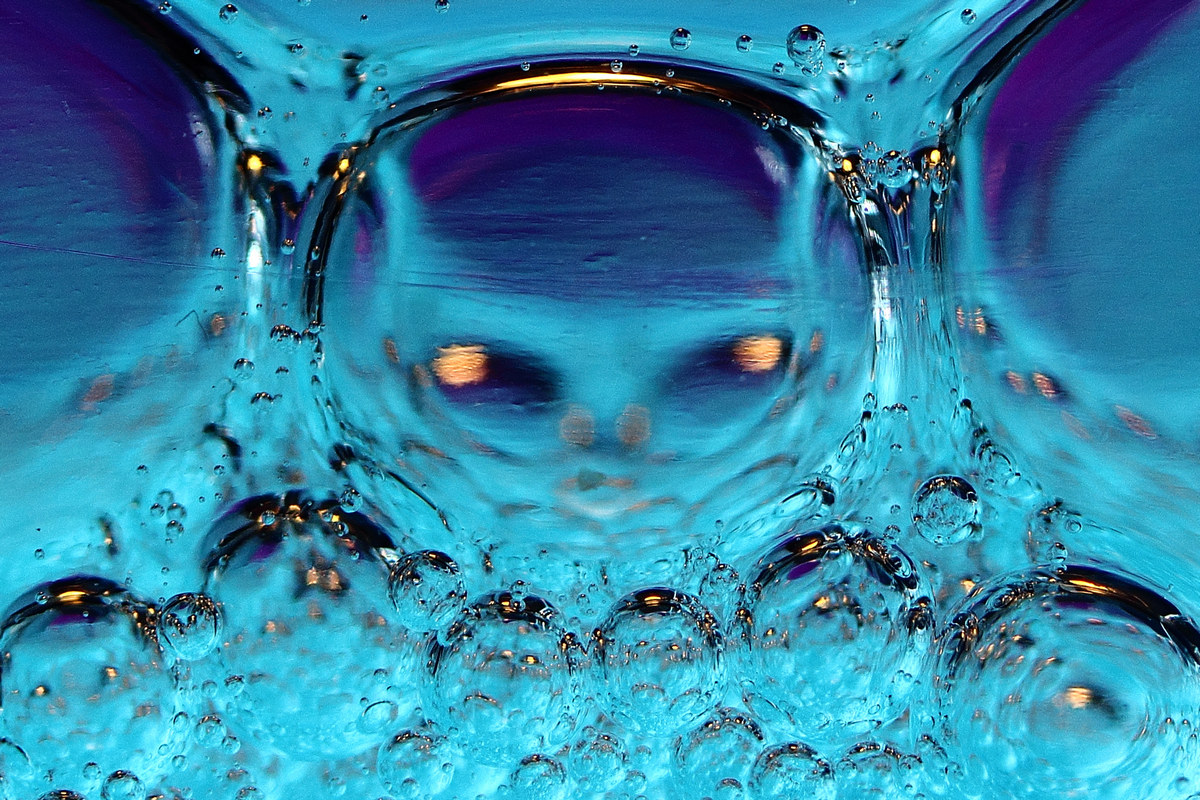 ..alieno tra le bolle...