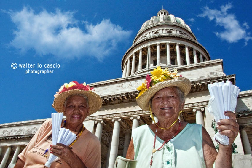 Havana, venditrici ambulanti