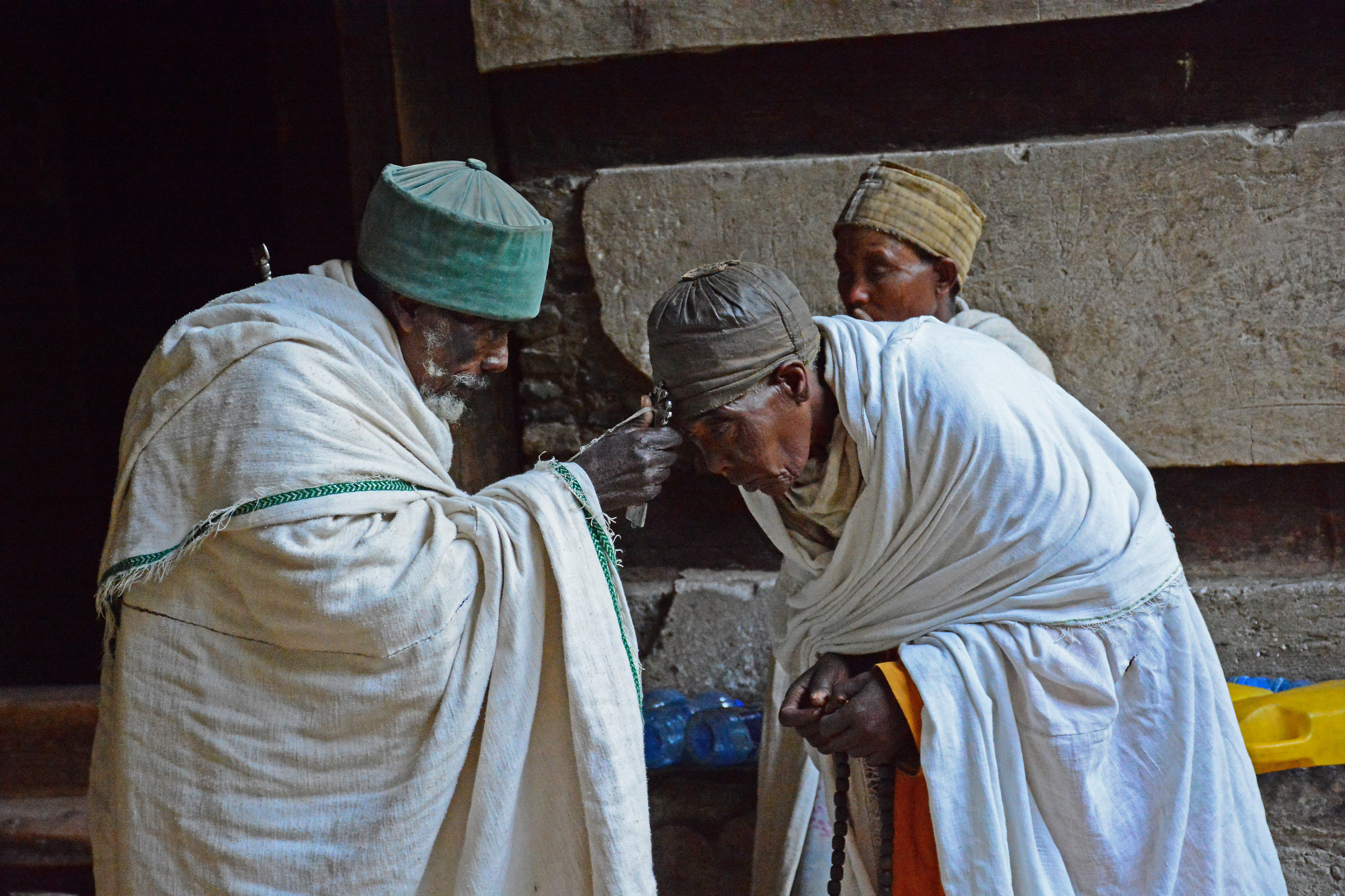 La benedizione a Yehmeranna Kristos - Etiopia