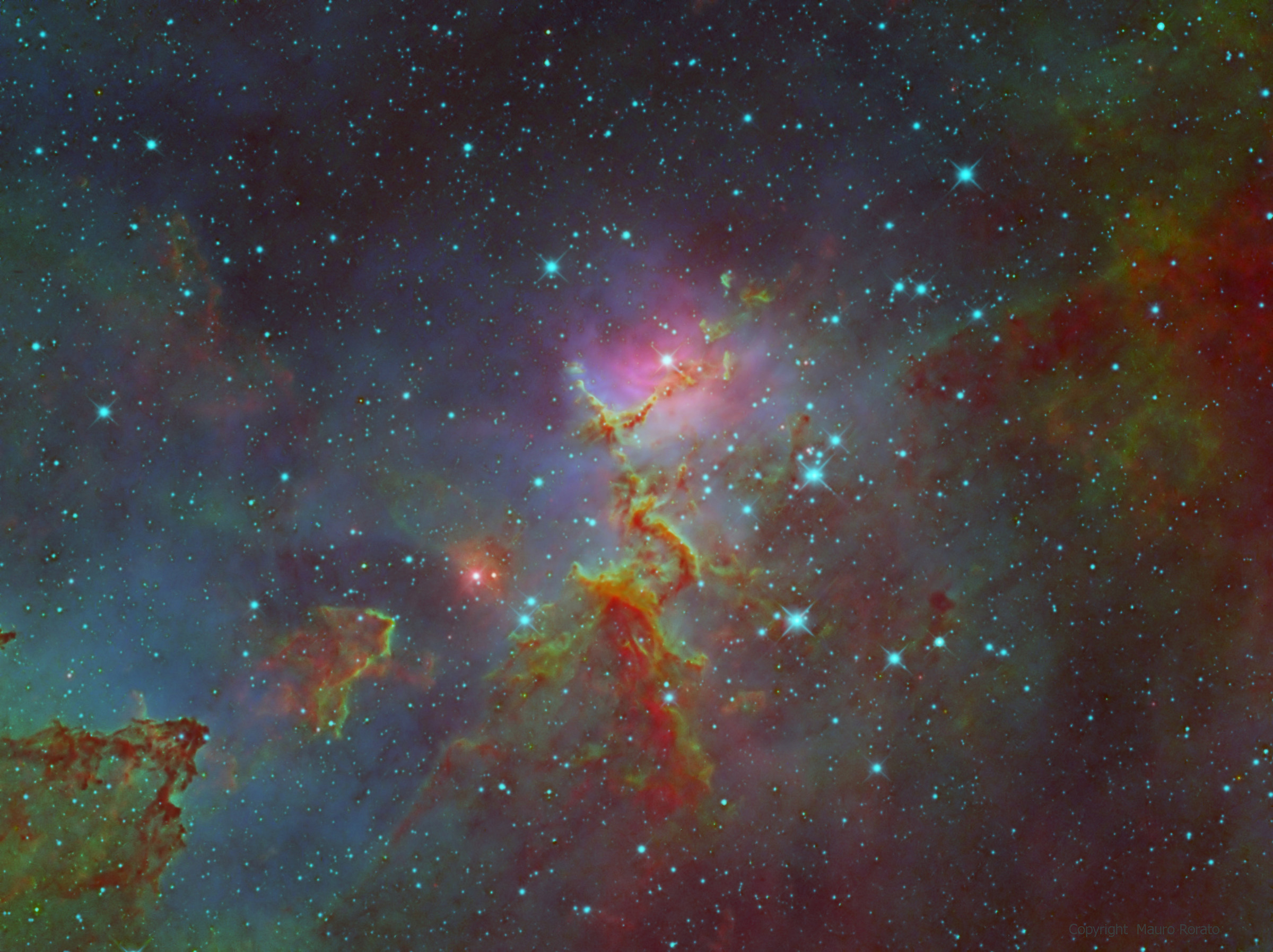 Melotte 15 IR_Ha_OIII