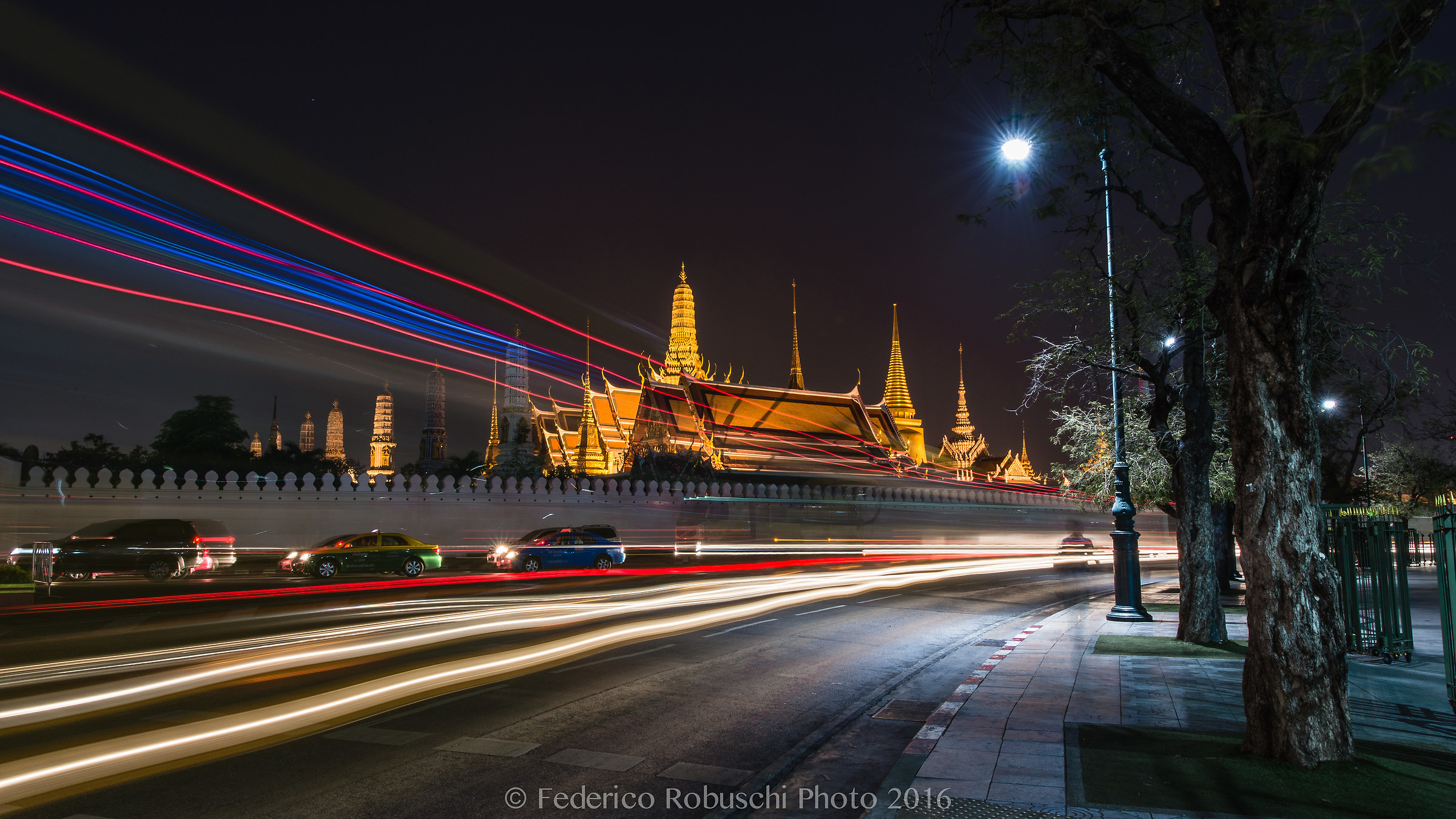 Bright Strips in Bangkok