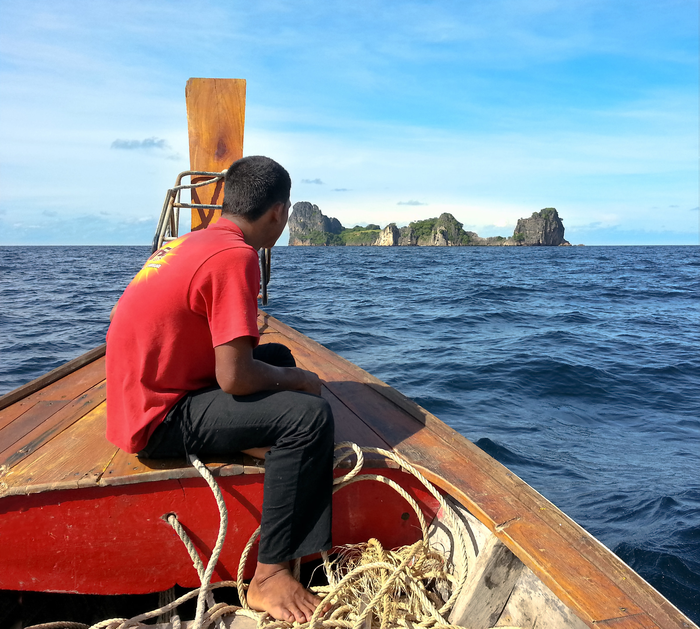 Il giovane e il mare...