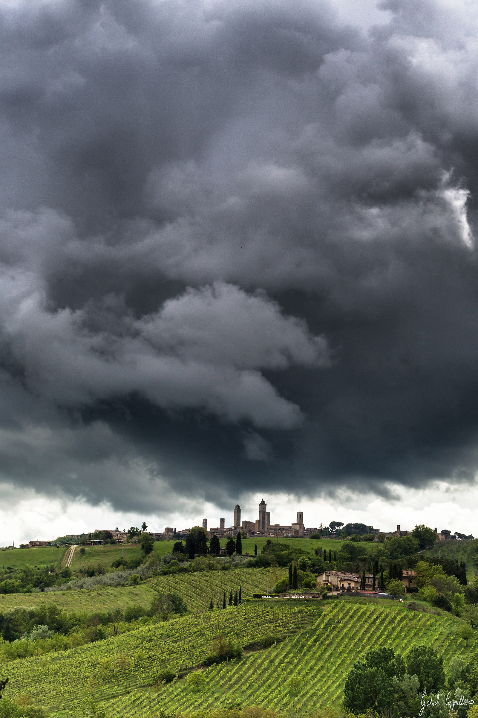 San Gimignano, the towers attack