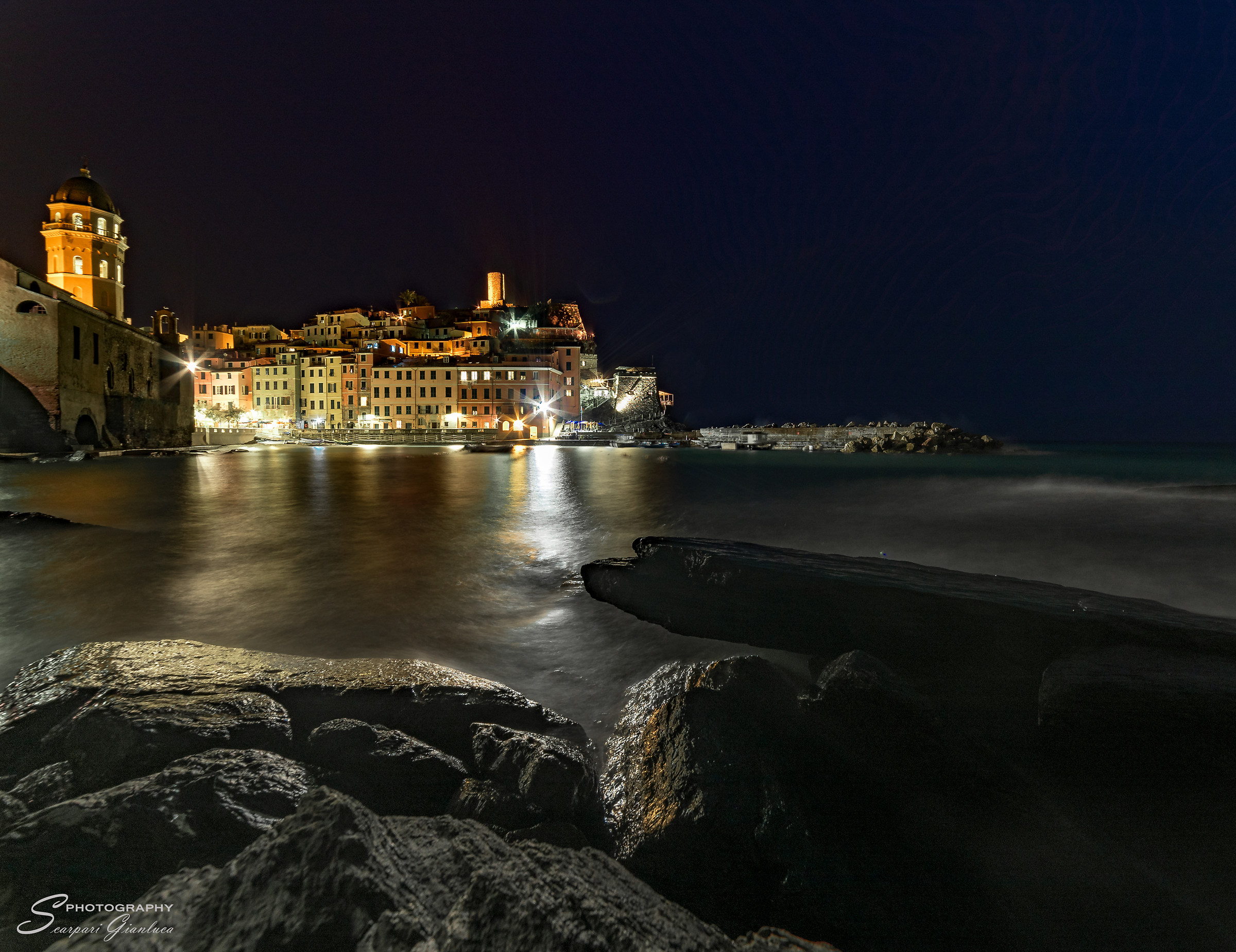 Notte a Vernazza