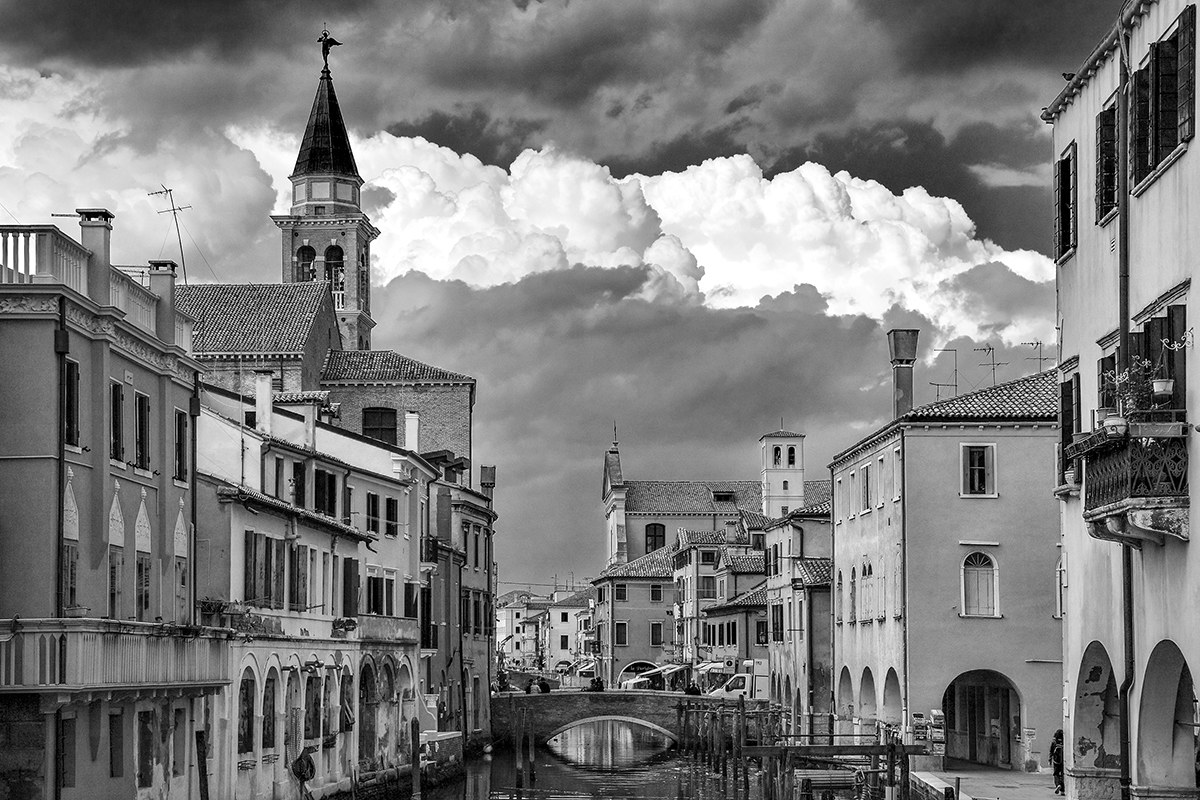 Nuvole su Chioggia