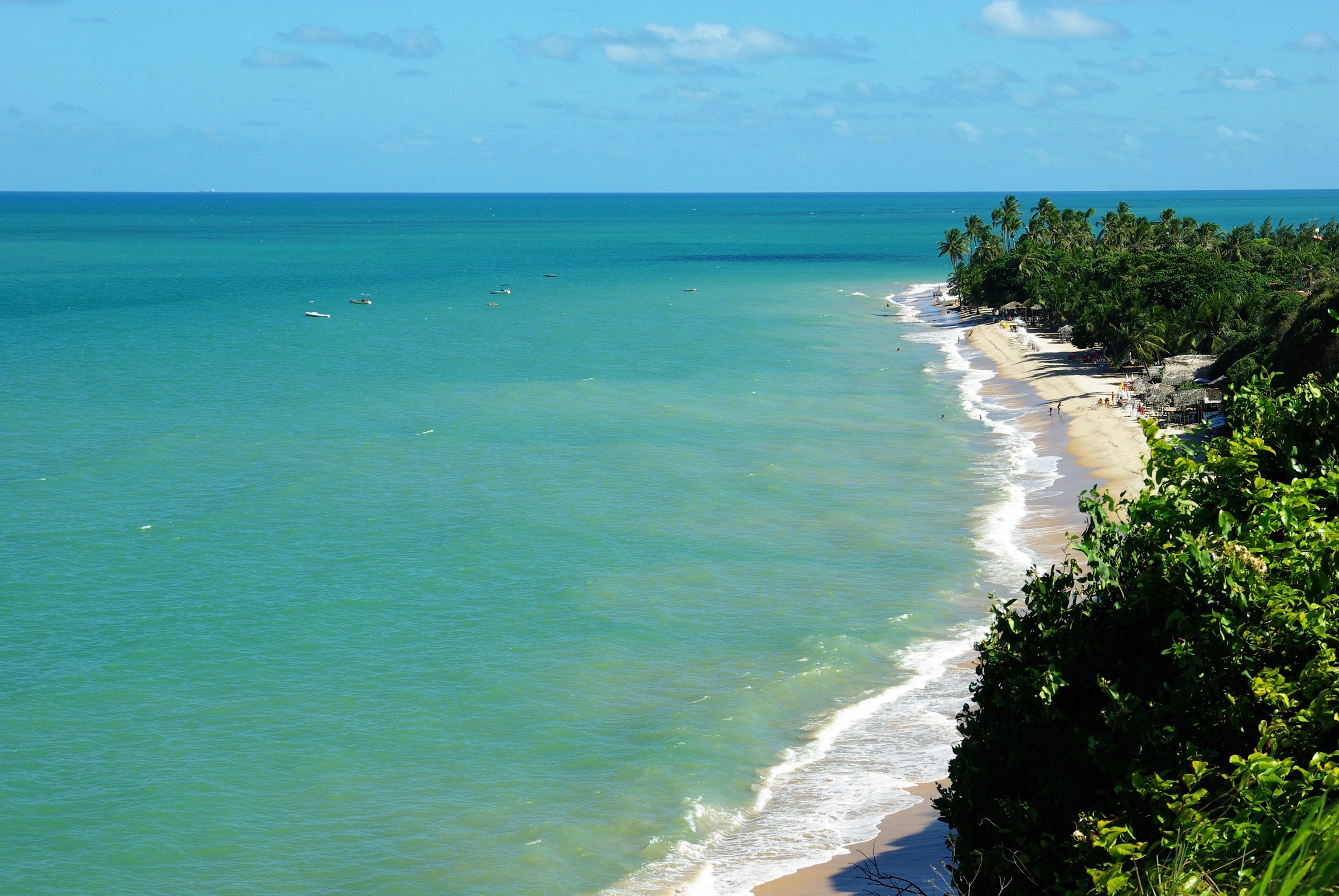The easternmost beach in Latin America