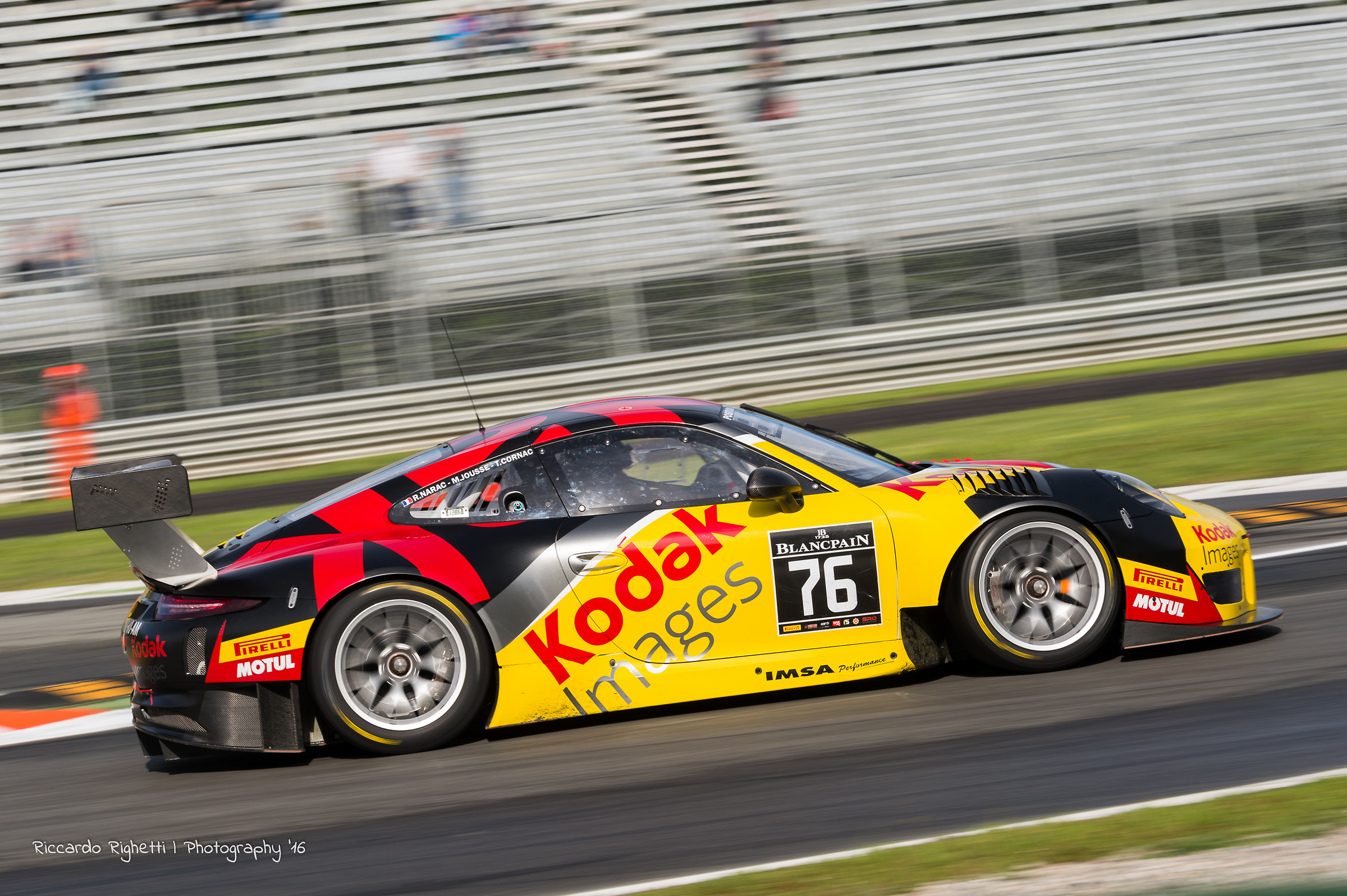 Blancpain GT Series (Monza 2016) - #76 Porsche 911 gt3r