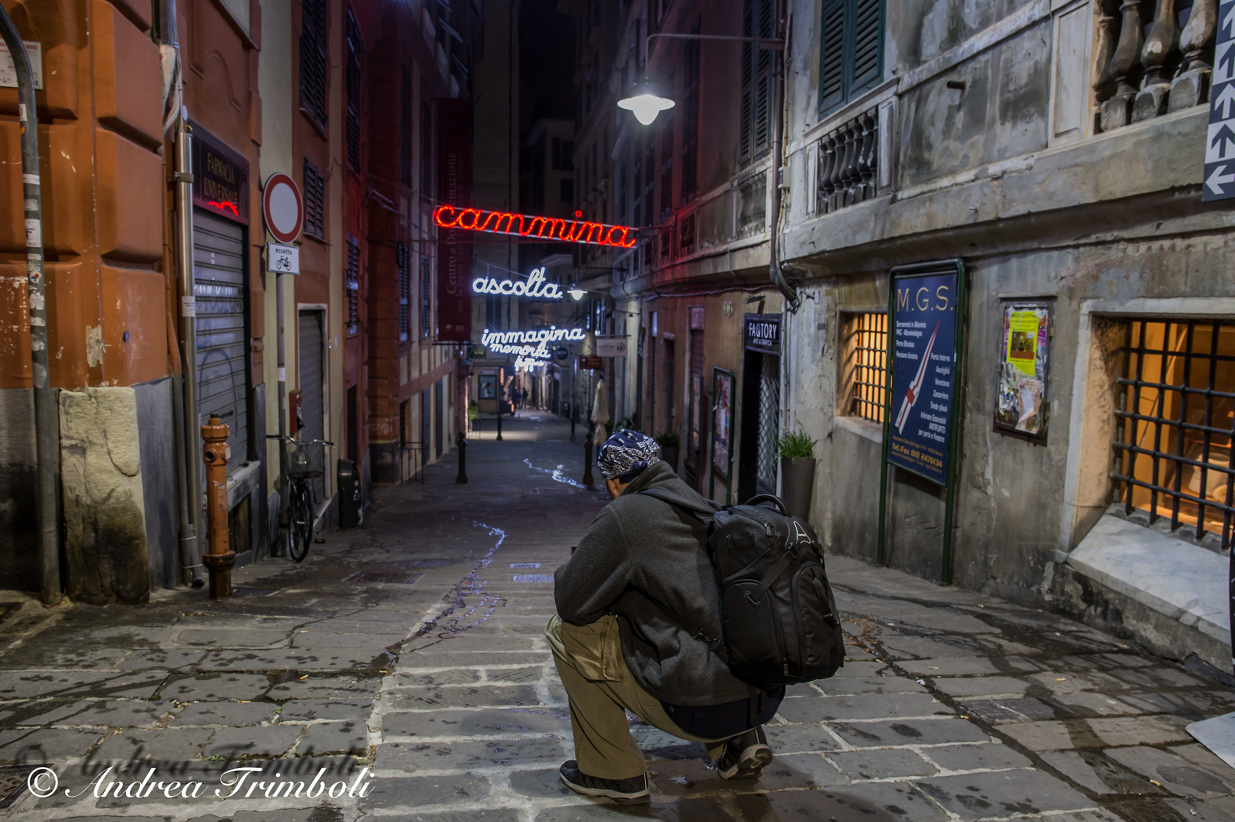 Ràtto Penugo.... in ti caruggi