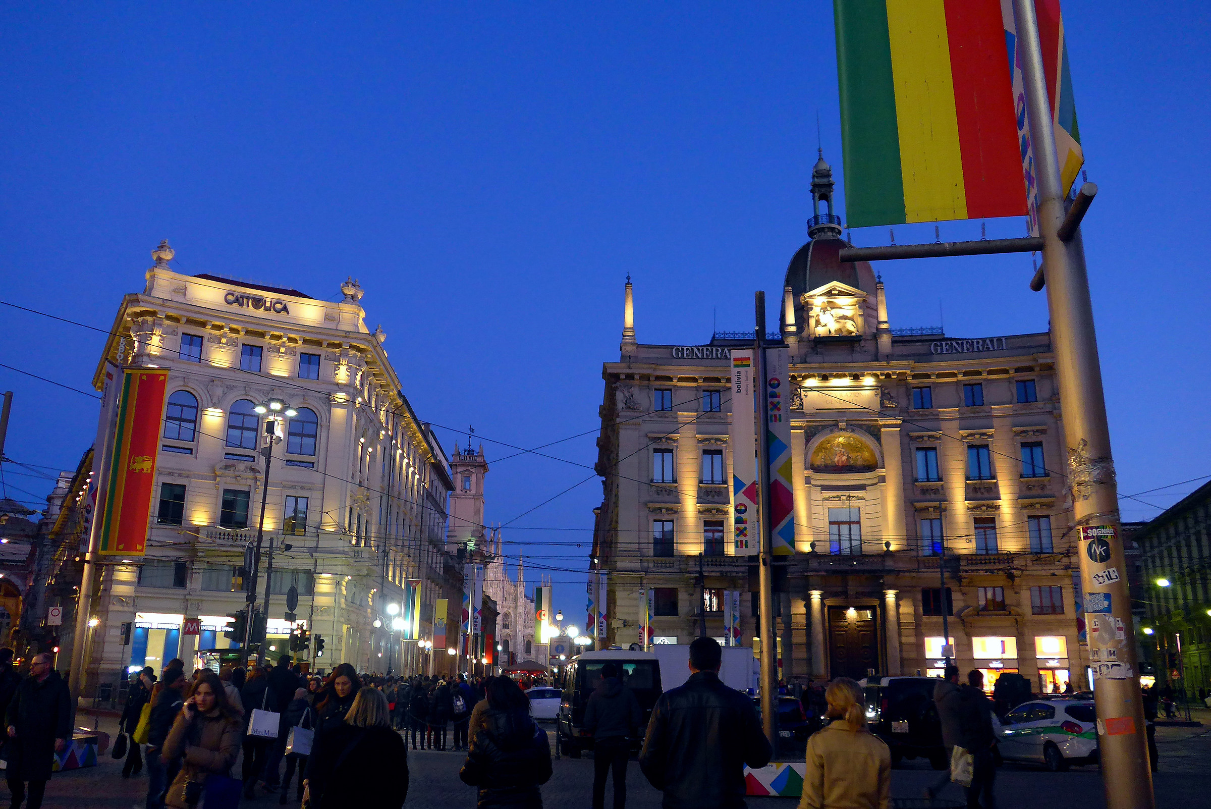 Milano al crepuscolo