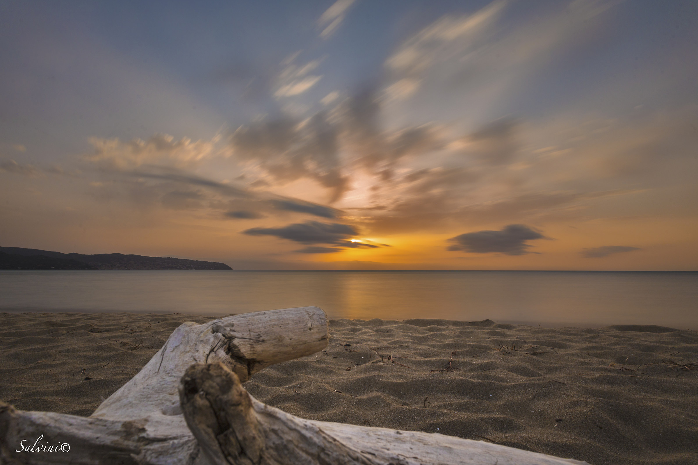 Tramonto località Giannella