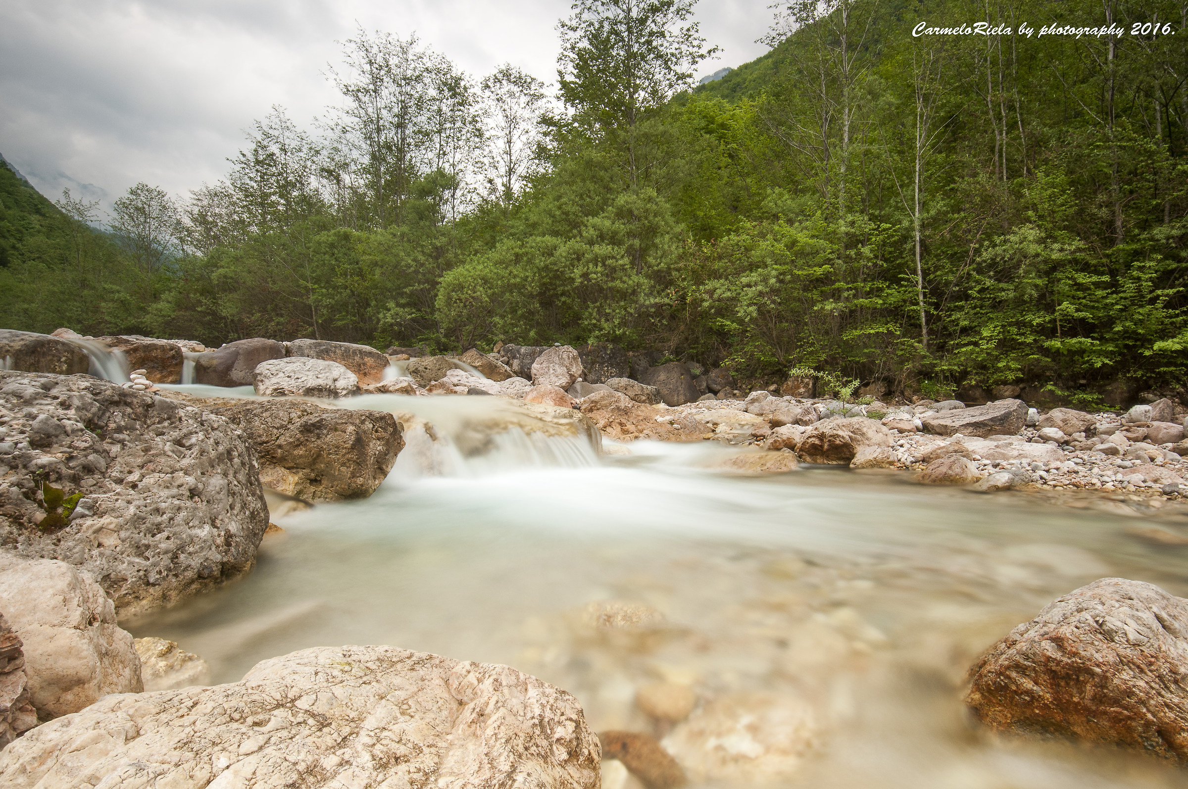 Ala stream in the locality Rocca.