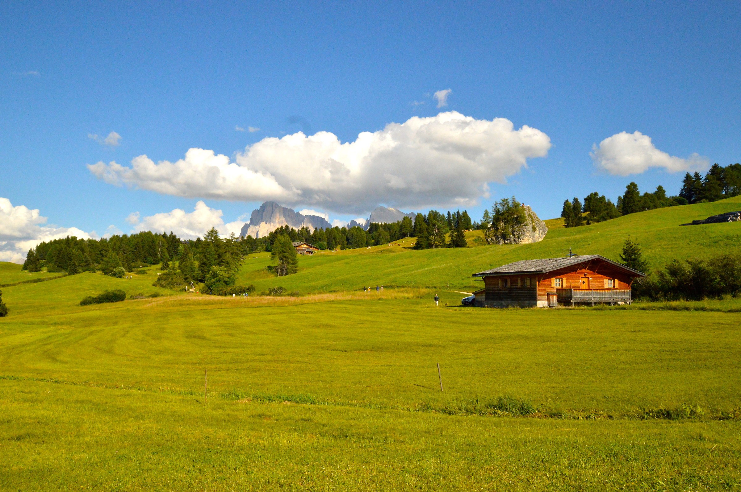 Armonia tra uomo e natura-Alpe di Siusi