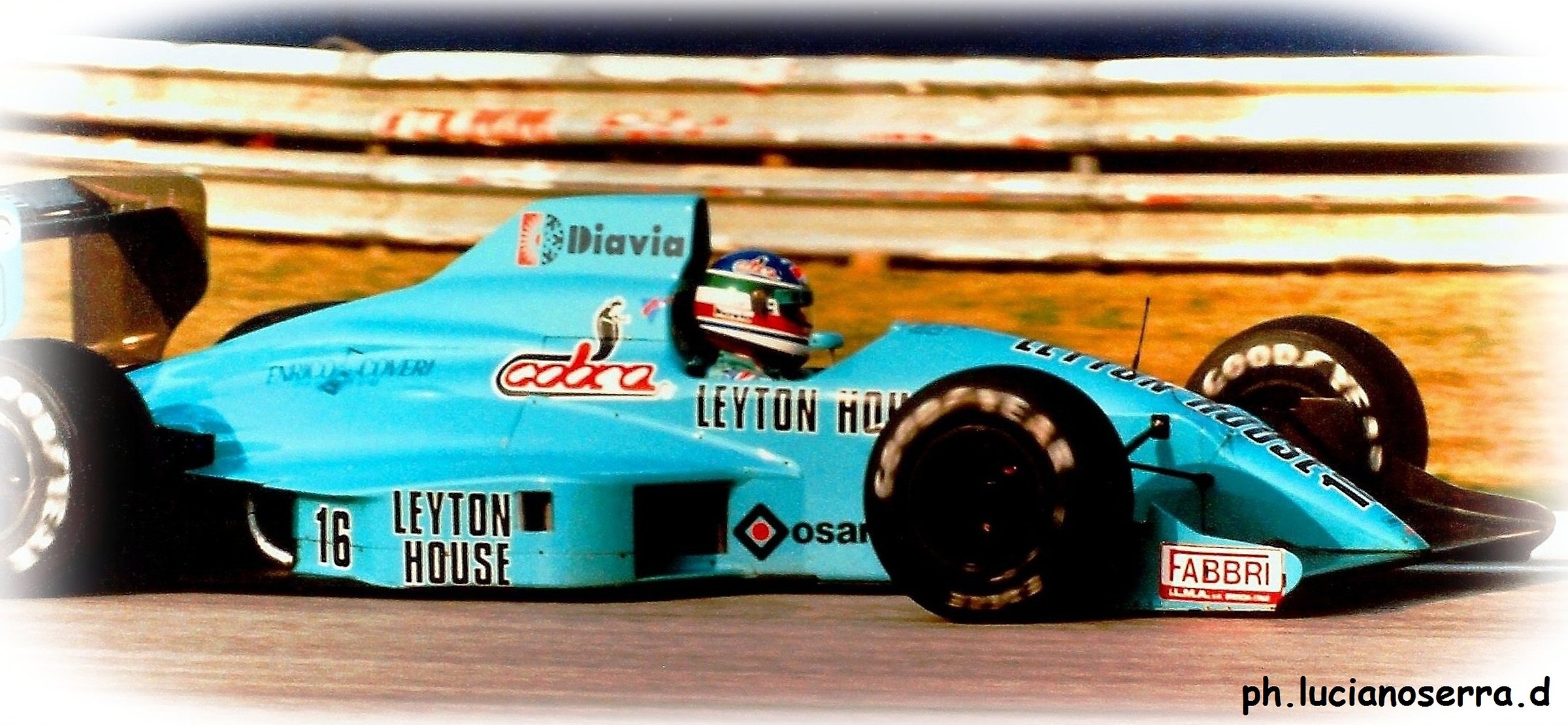 Ivan Capelli on March Leyton House Judd motorized