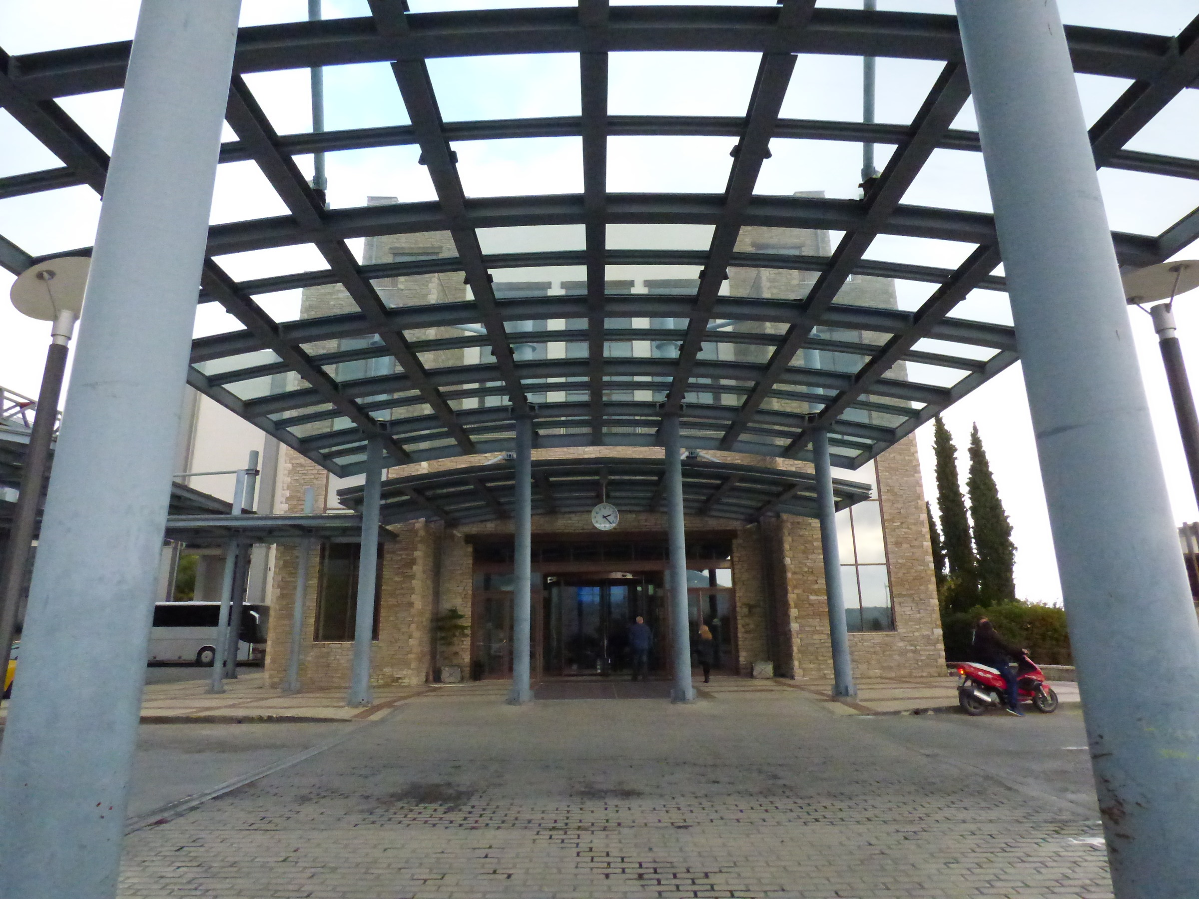 Parnitha, la stazione della funivia