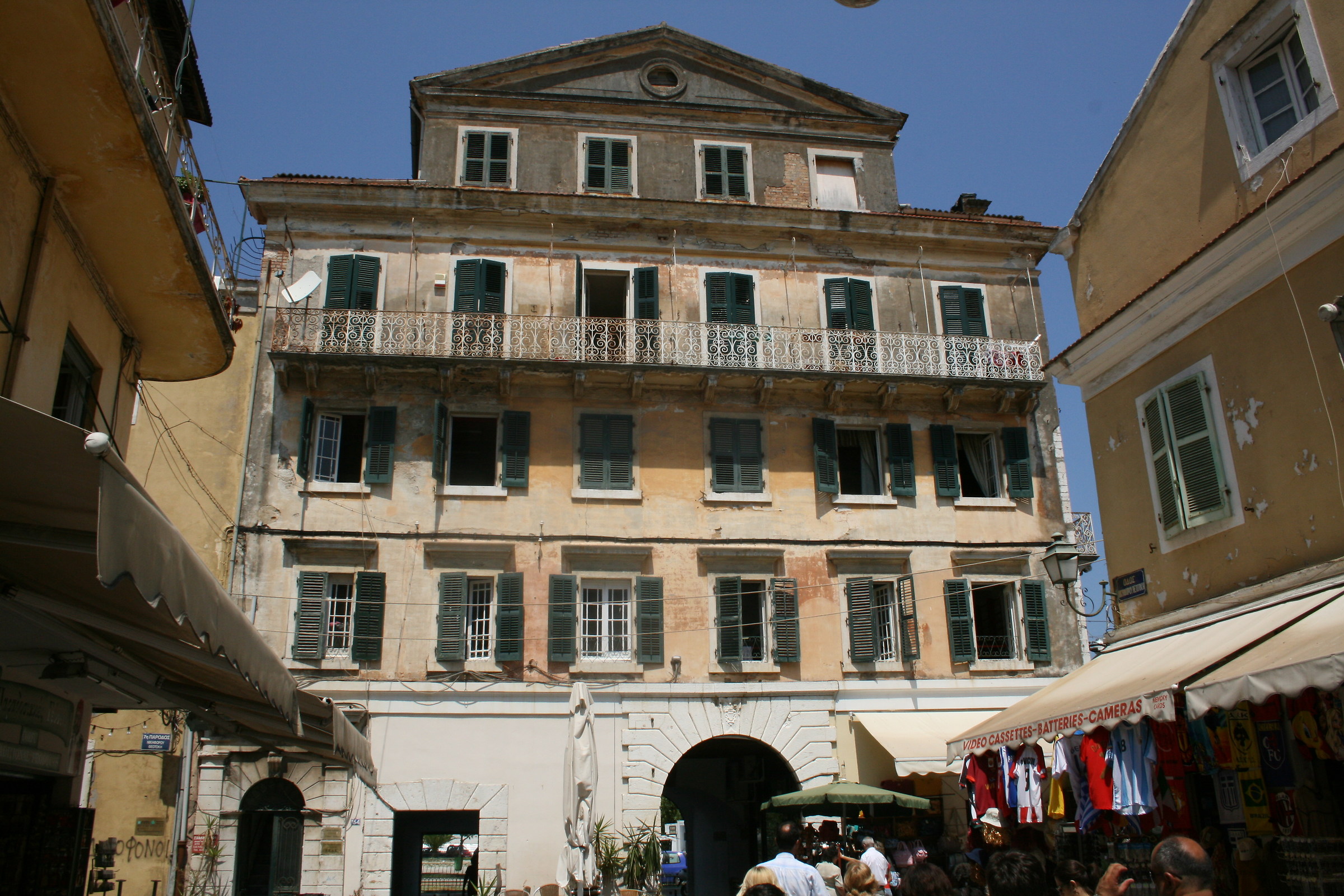 Corfù, nella città