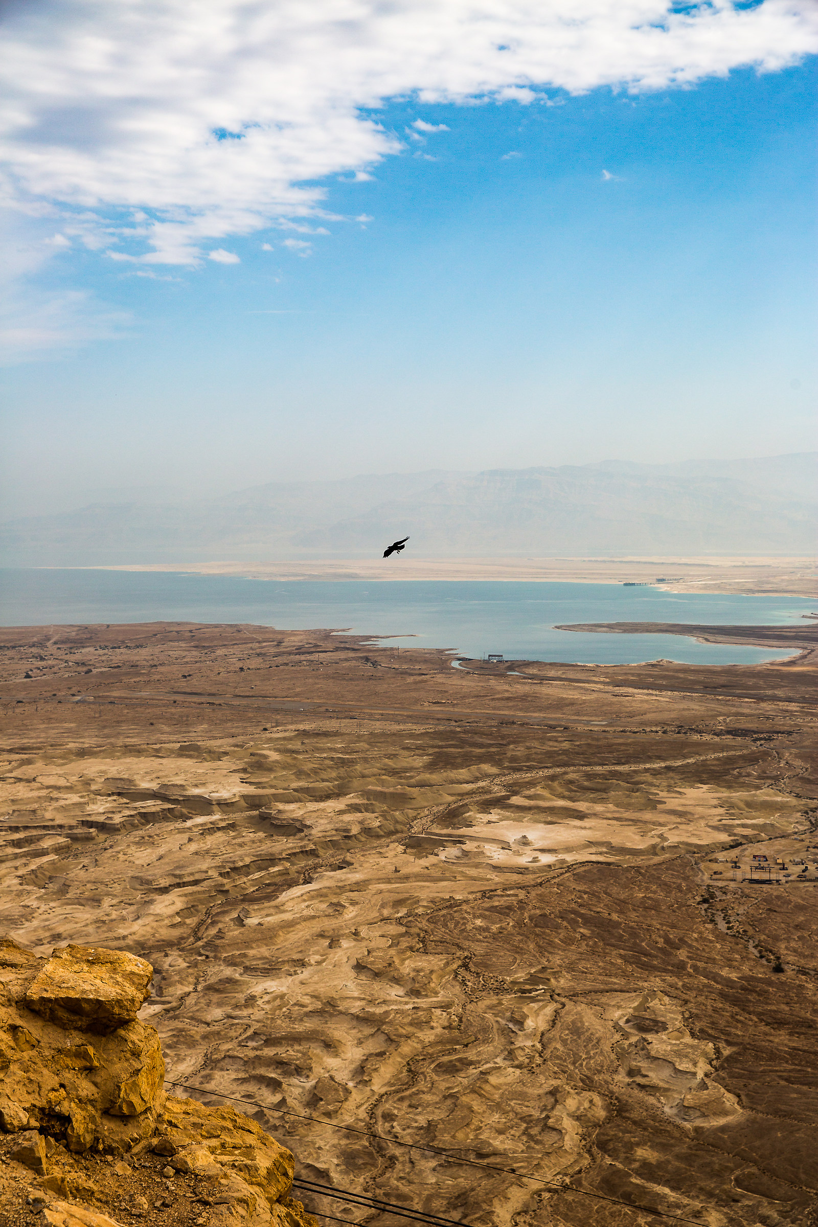 Mar Morto visto da Masada
