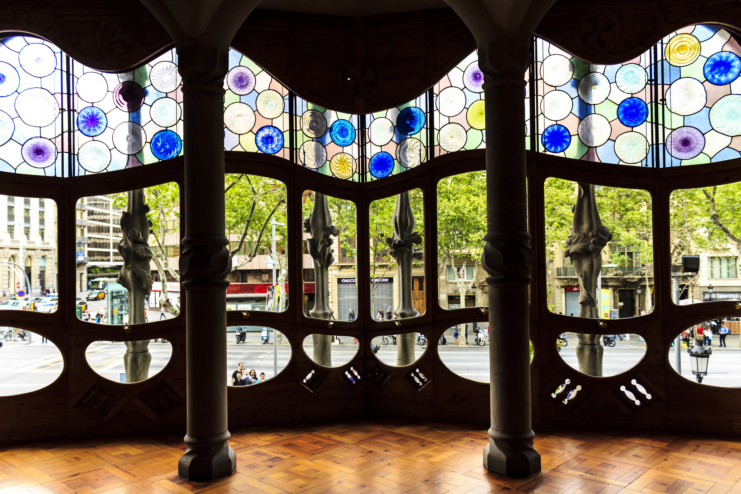 Pentagramma di colori