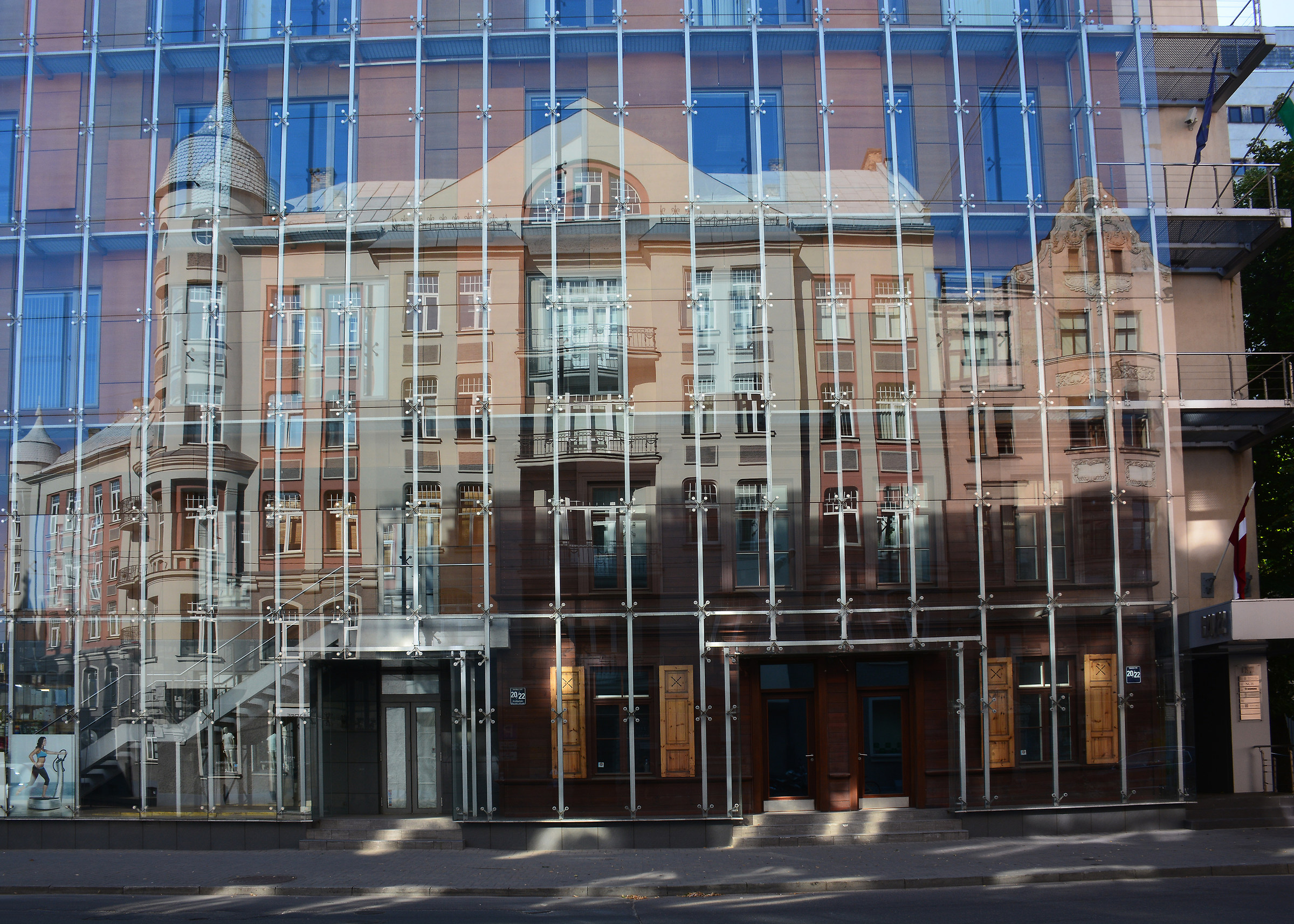 Riga - per protezione o il per riflesso?