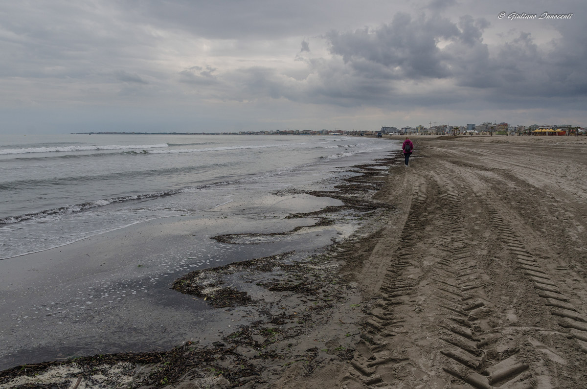 Bad weather today the sea ....