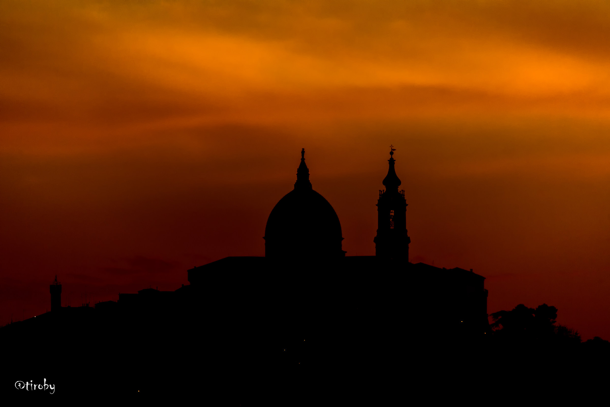 Loreto - Santa Casa - Tramonto