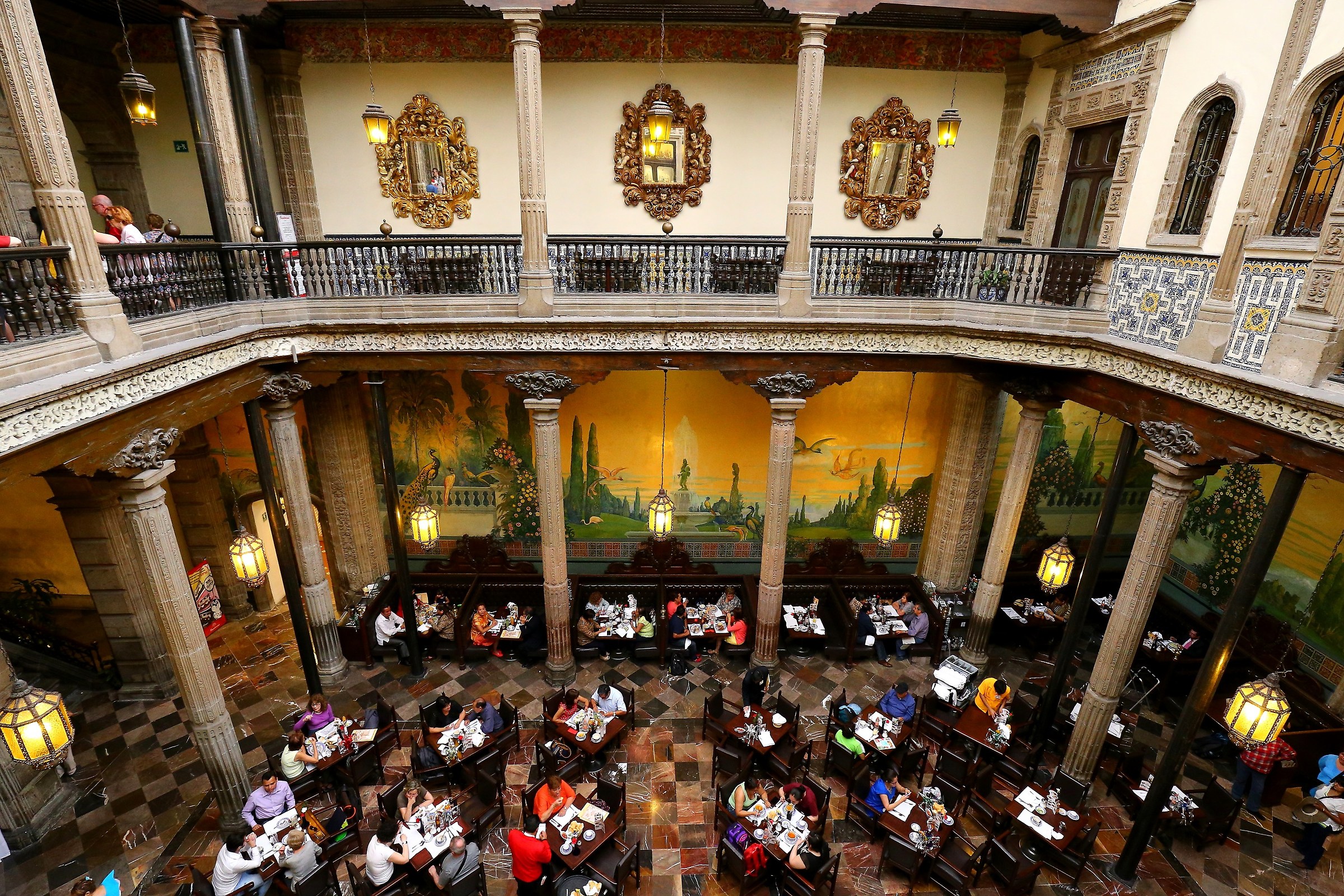 Mexico City. Restaurant