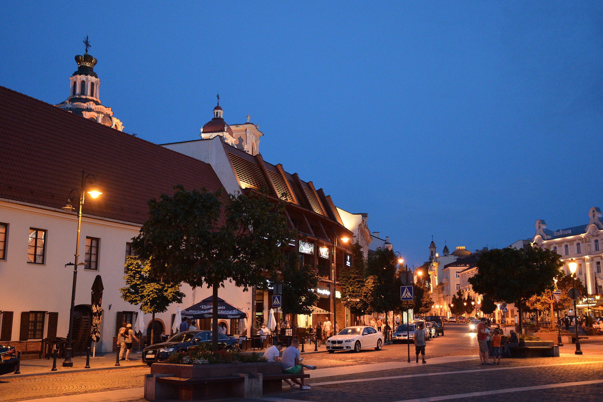 Vilnius - una sera d'estate