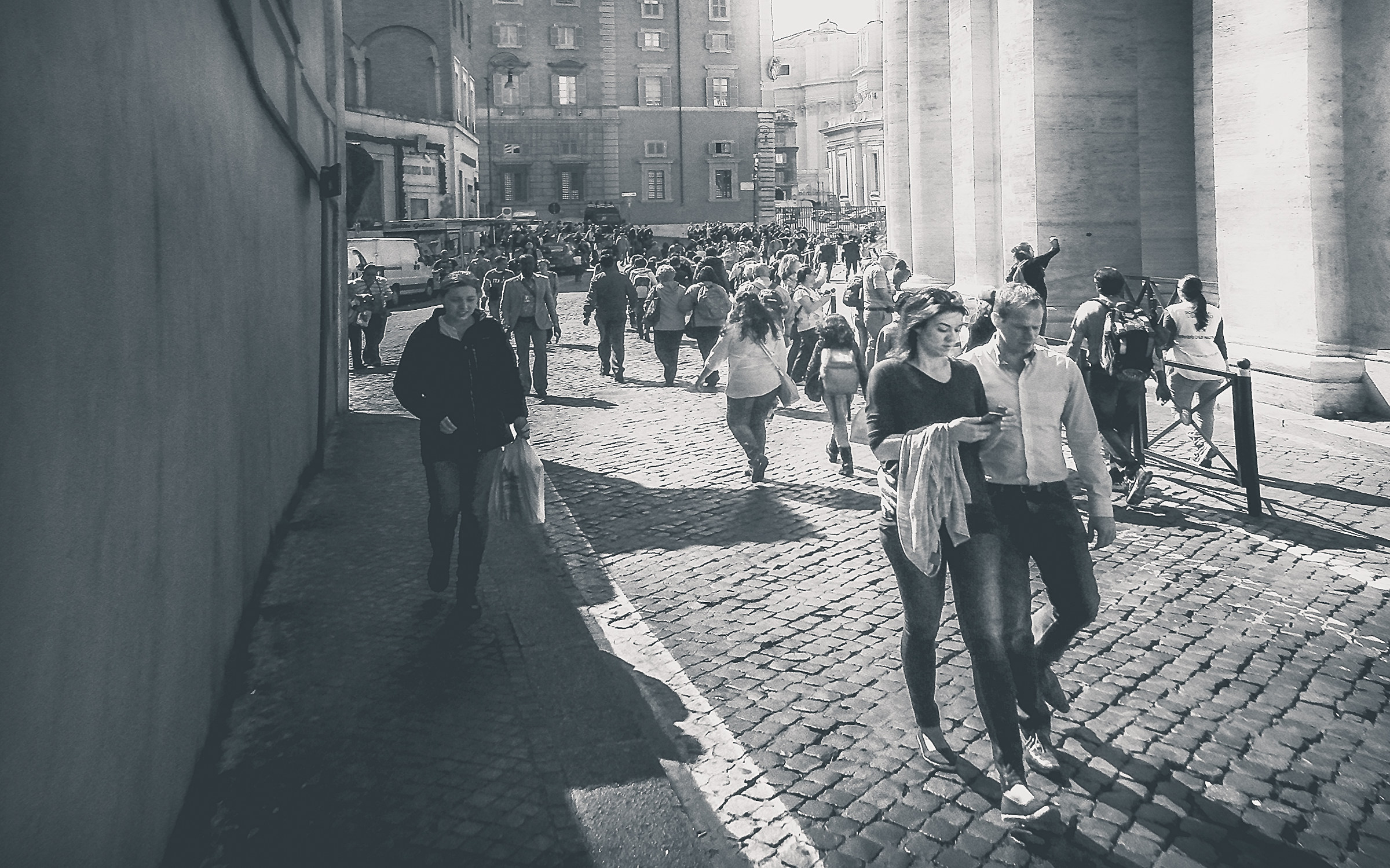 Strolling in Rome Vatican