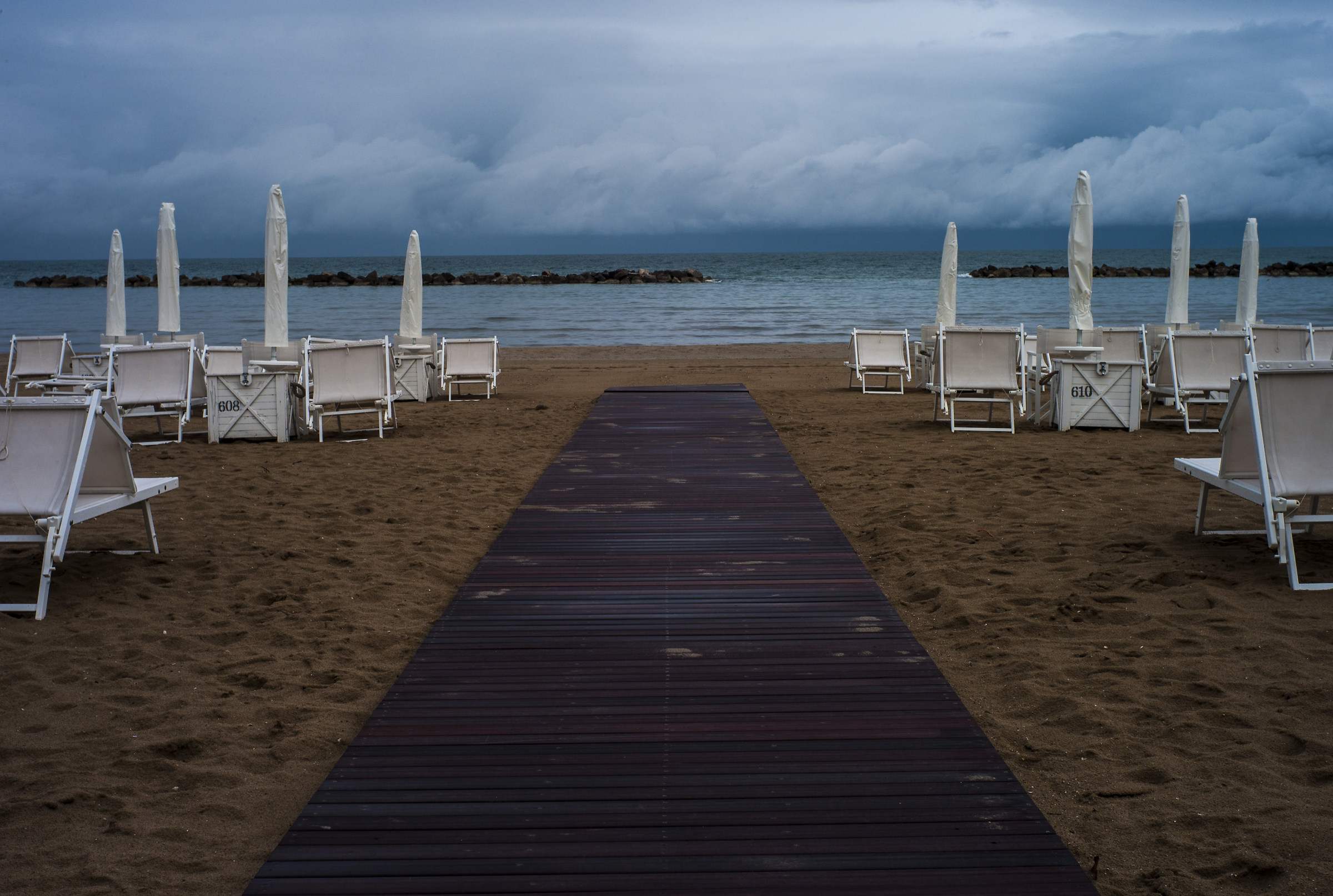 Pesaro: west spiaggi