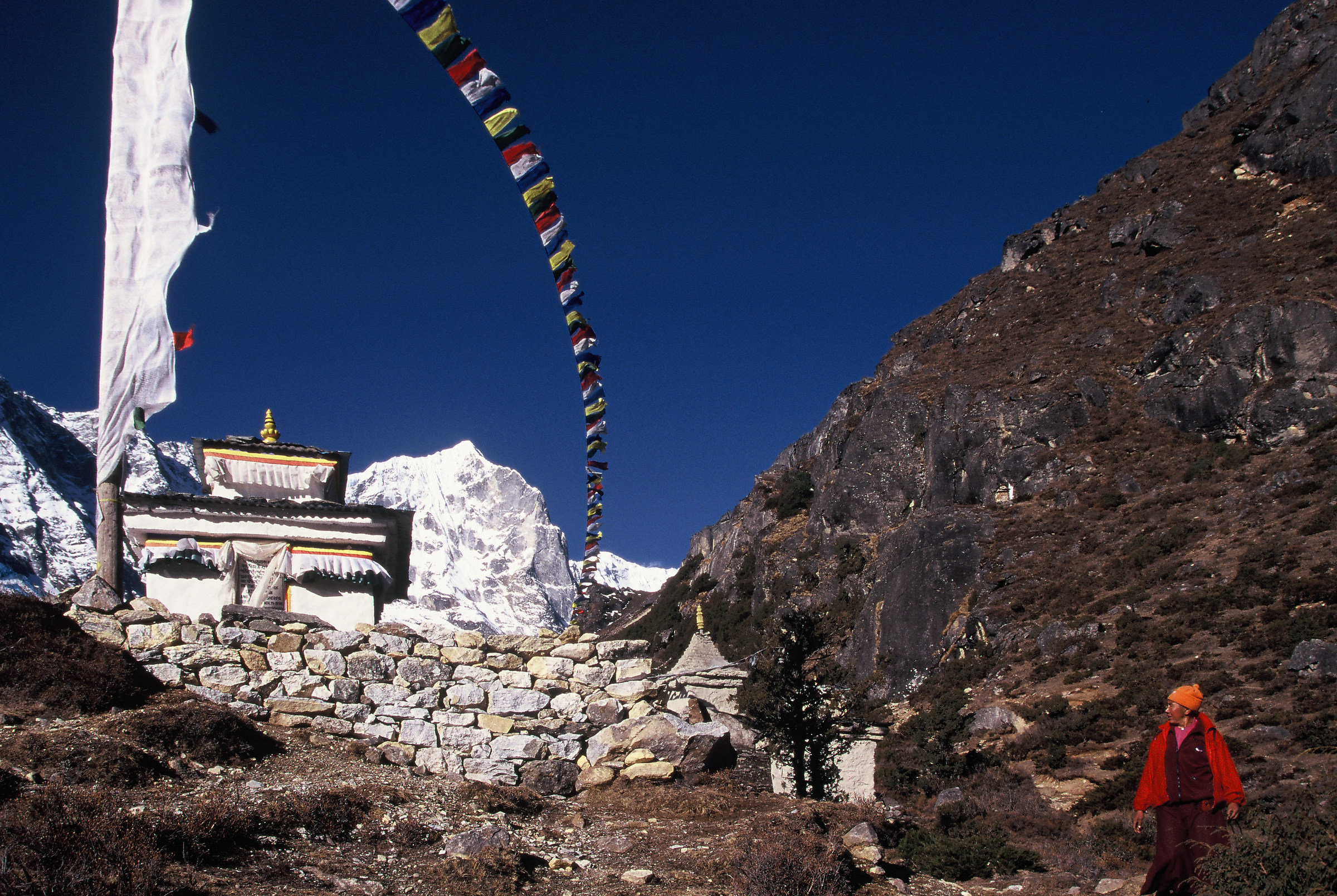 un monaco presso un monastero vicino a Thame