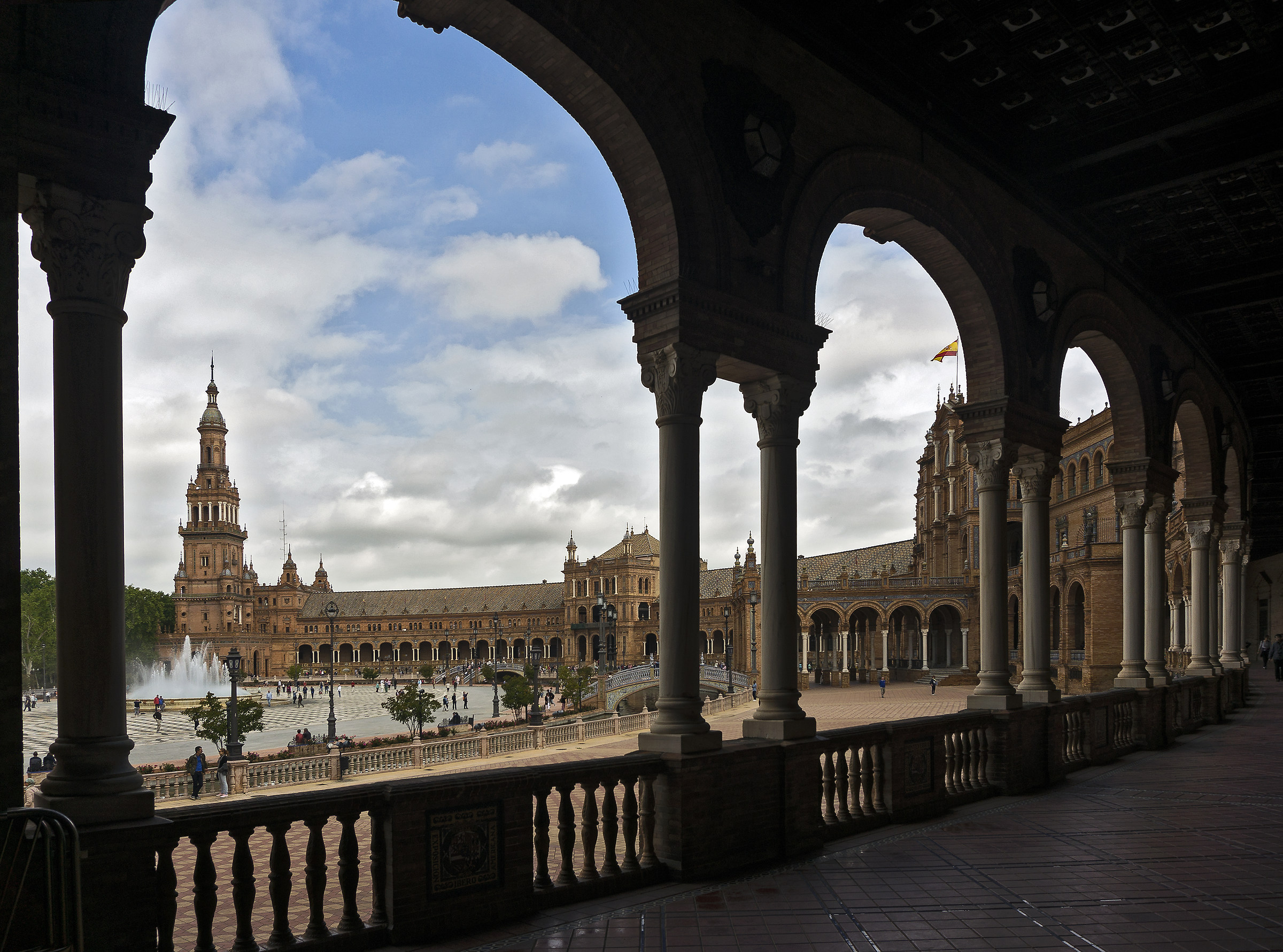 Porch of the Spanish Steps