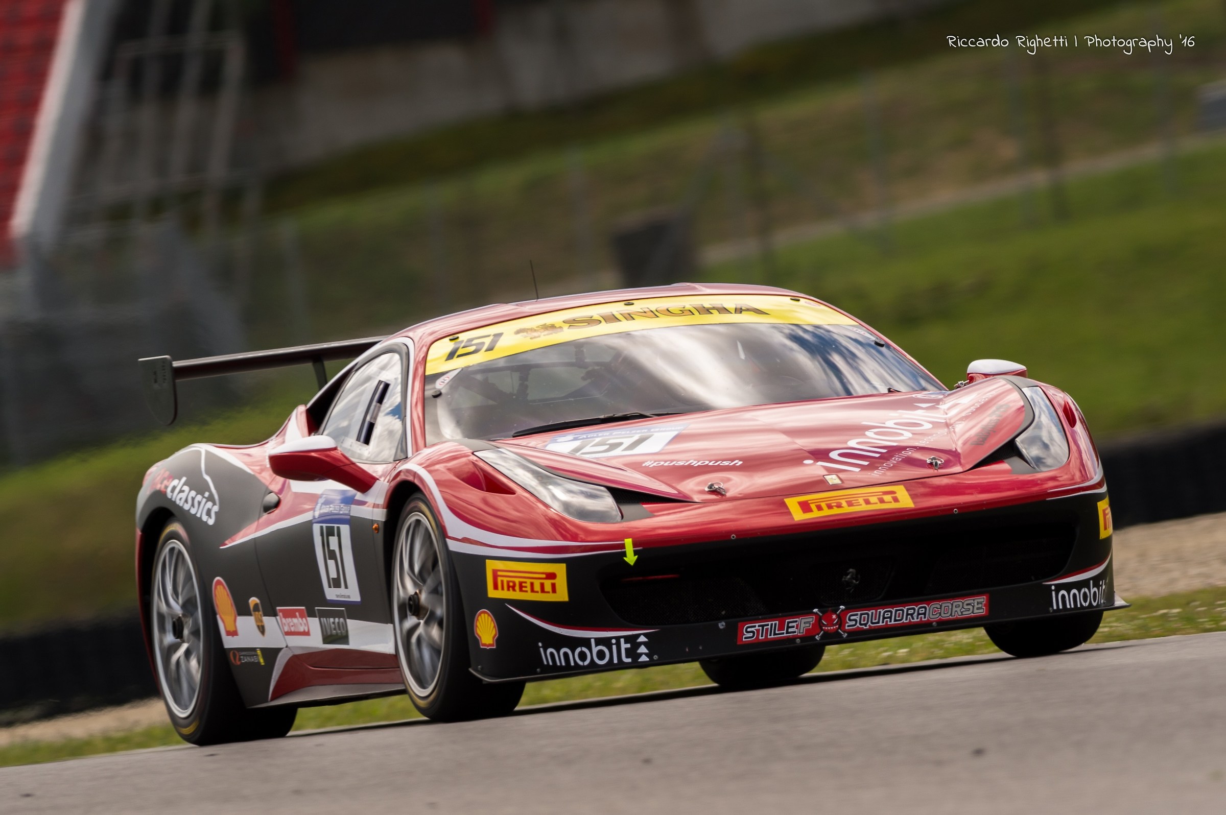 Ferrari Challenge 2016 (Mugello) - Eric Loefflad # 151
