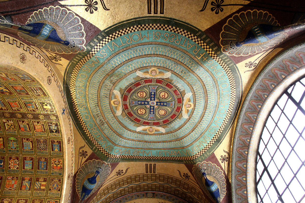 mosaics in Montecassino