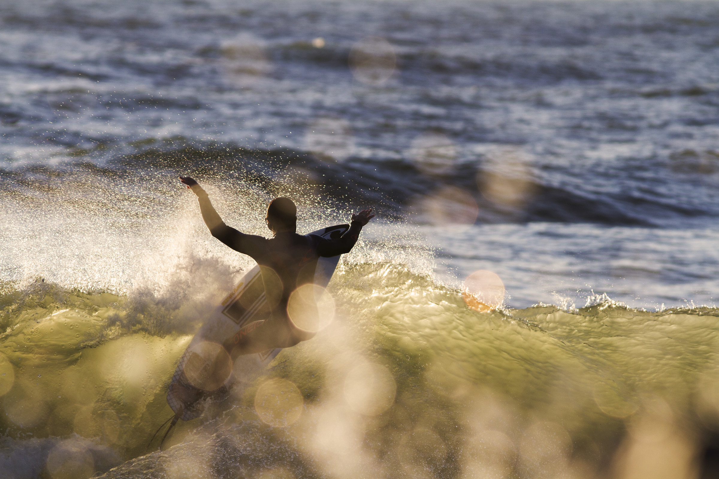 Surfing trough the sparks