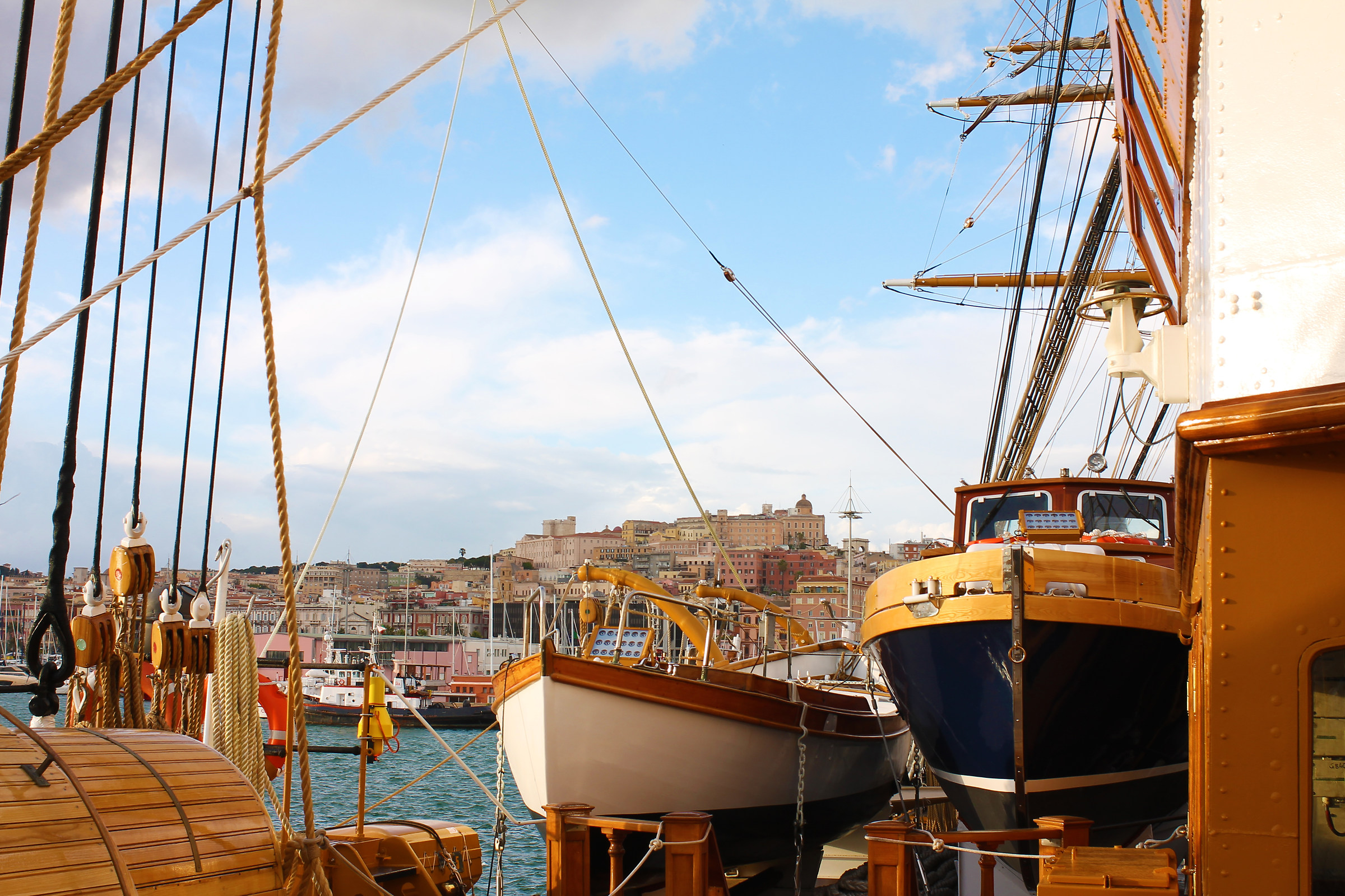 Cagliari dalla Vespucci