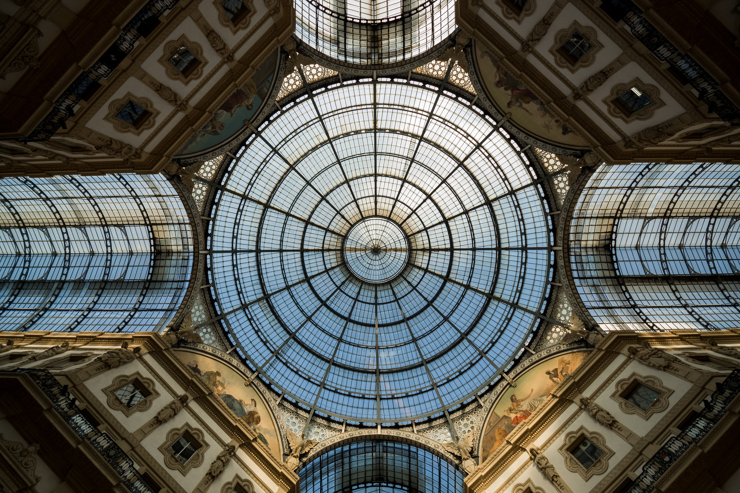 La cupola della Galleria
