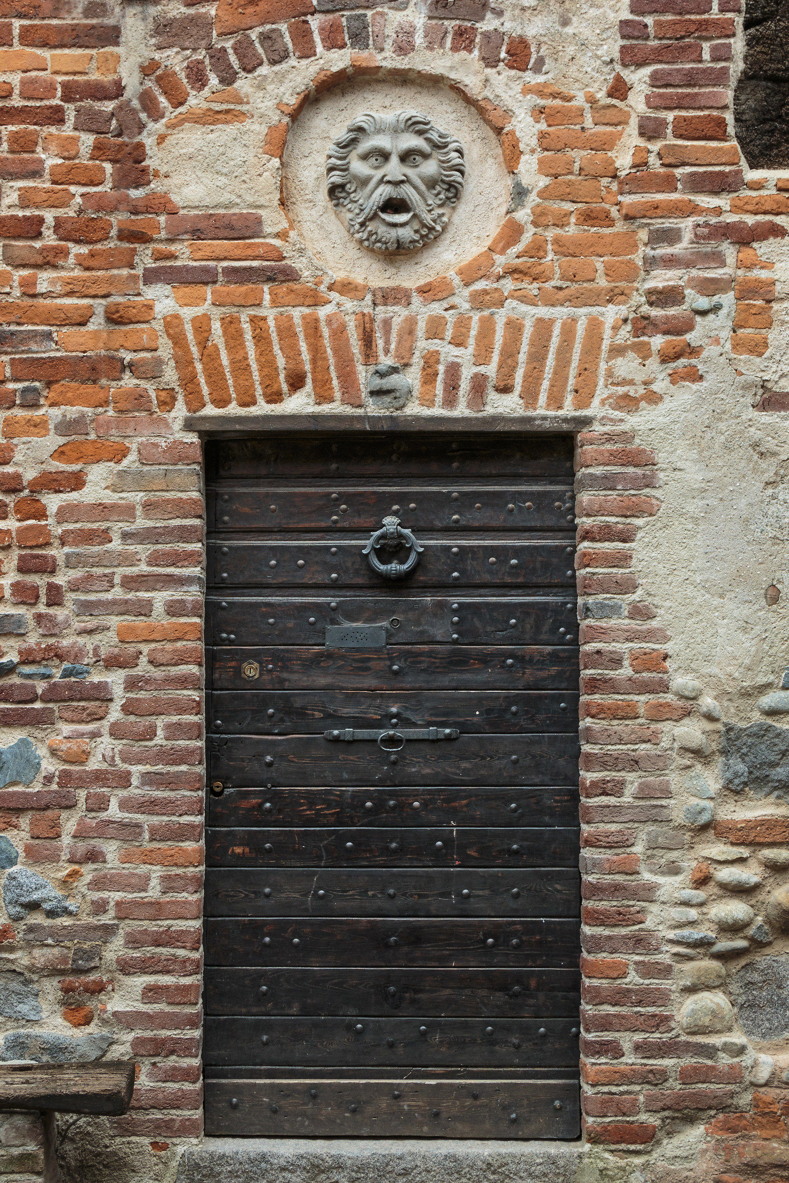 Door with mask - Ricetto