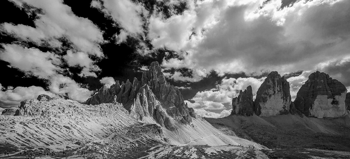 Overview of the three peaks