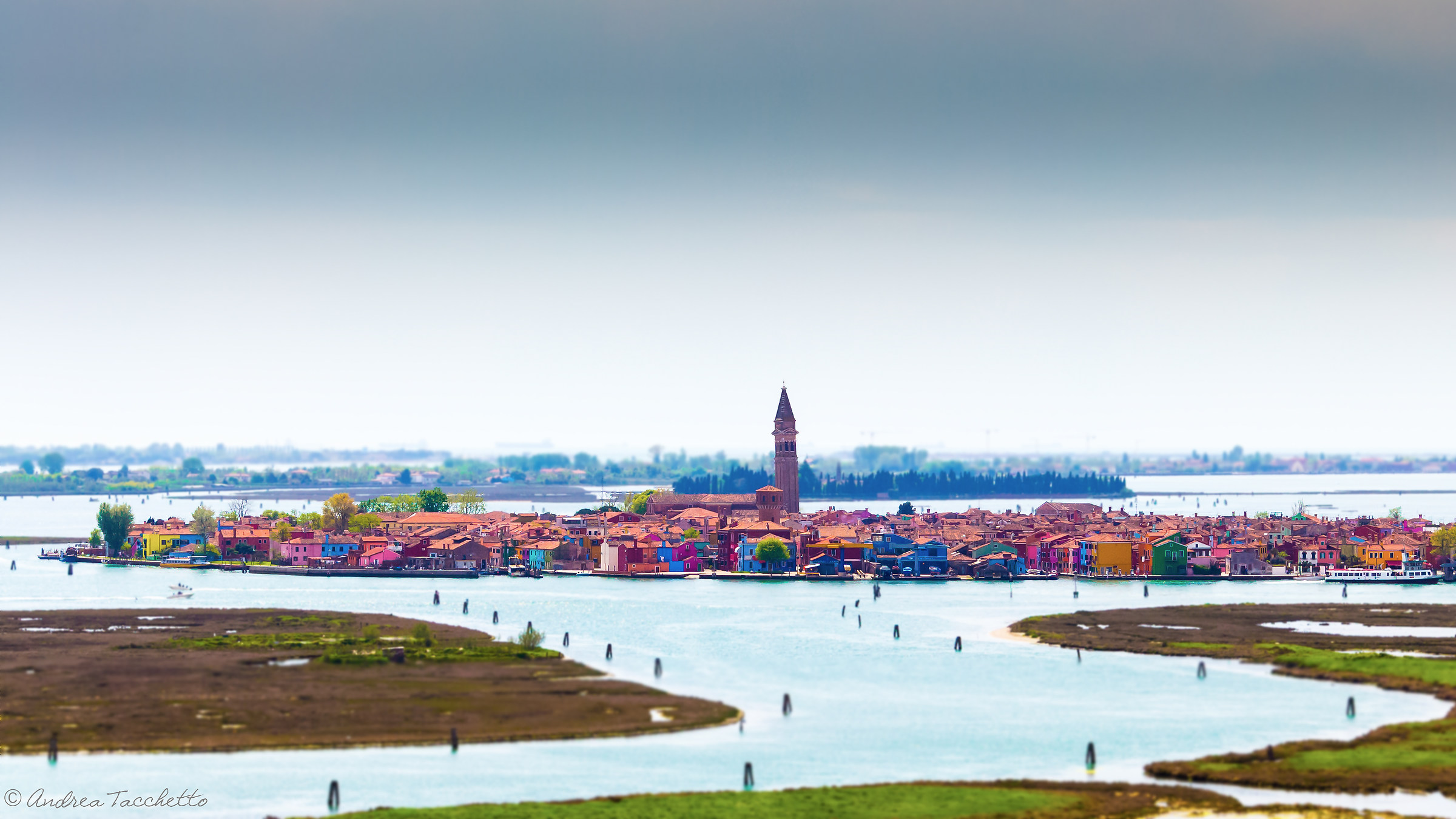 Burano vista dal campanile di Torcello