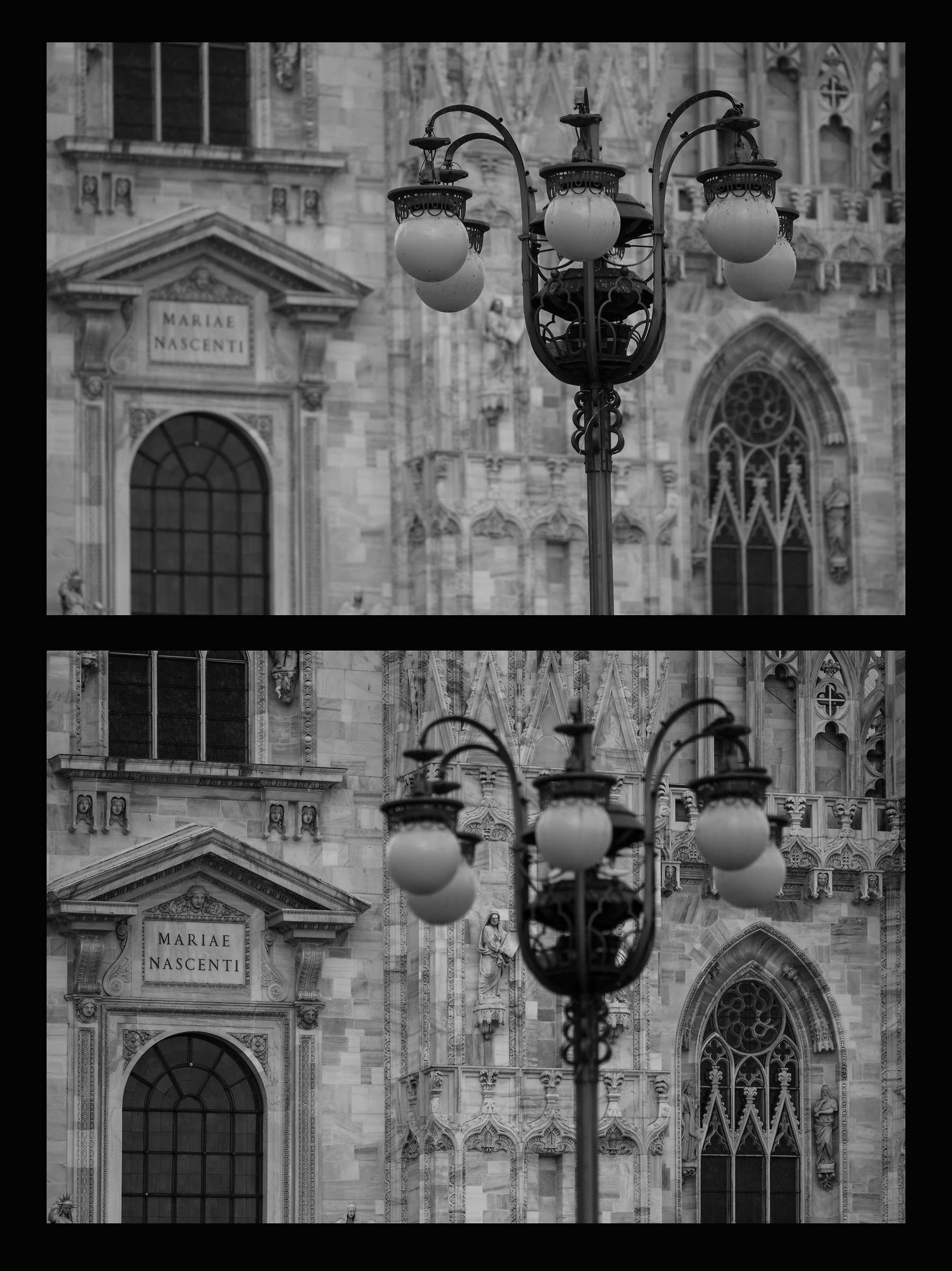 Street lamp in the Cathedral Square - 2