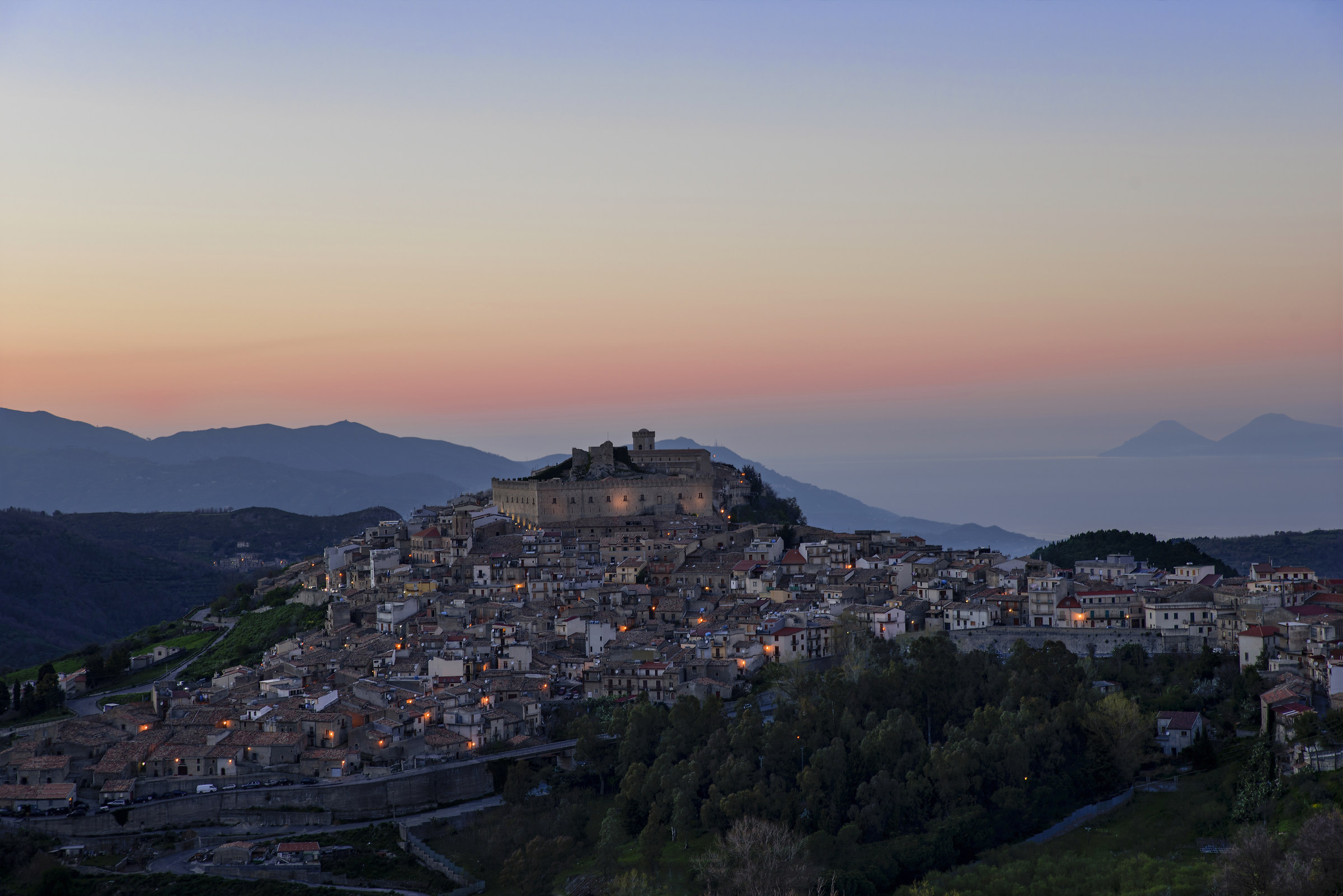 Tramonto nel Borgo più bello d'Italia 2015