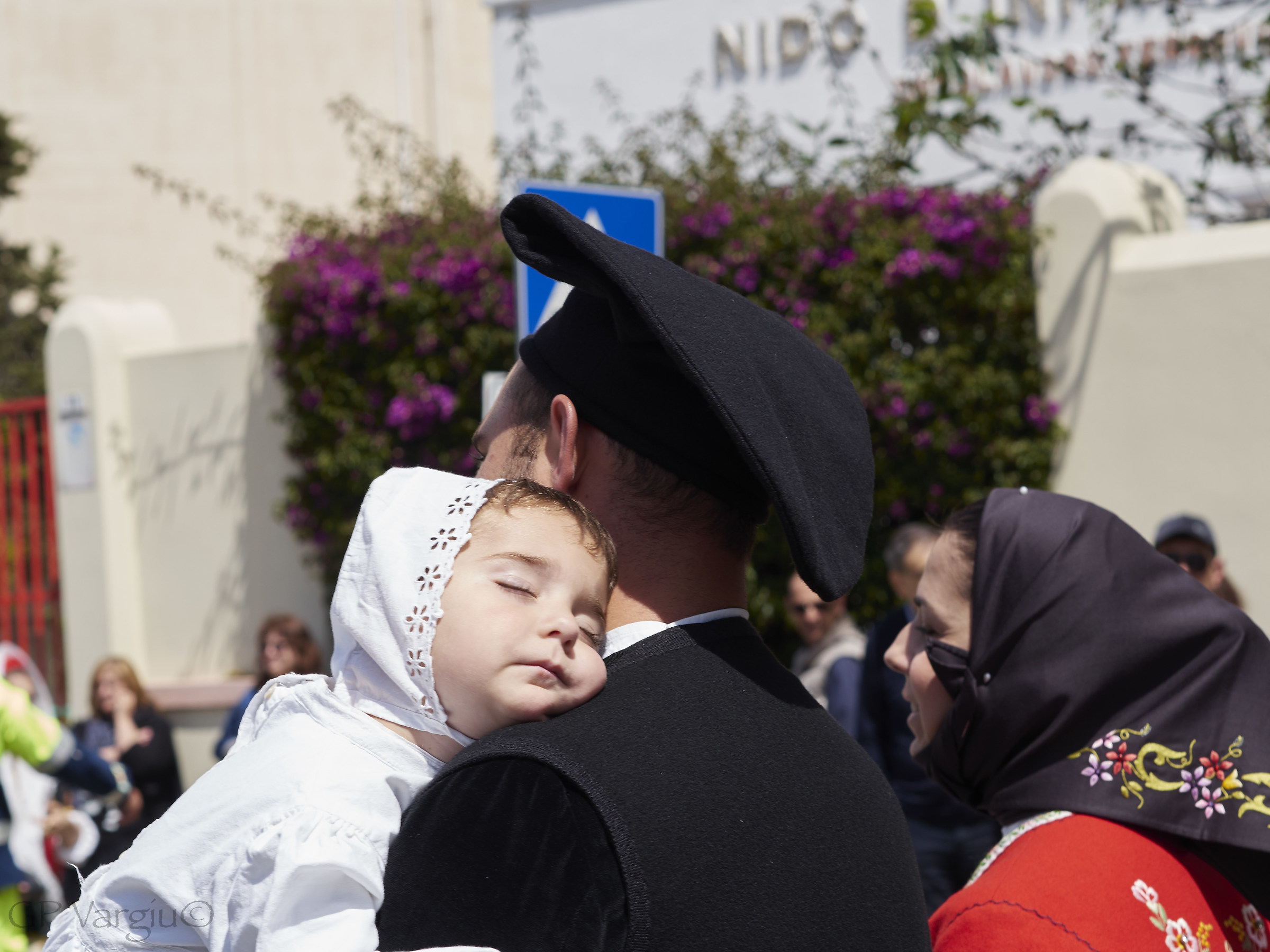 Volti dalla festa di Sant'Efisio.