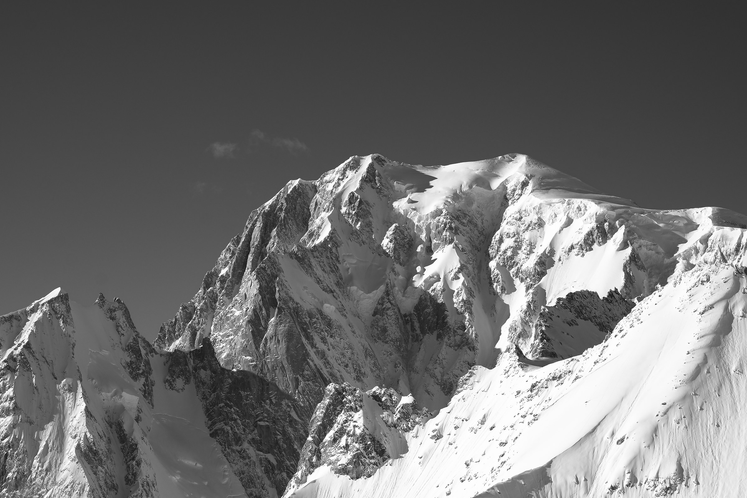 sua maestà il monte bianco